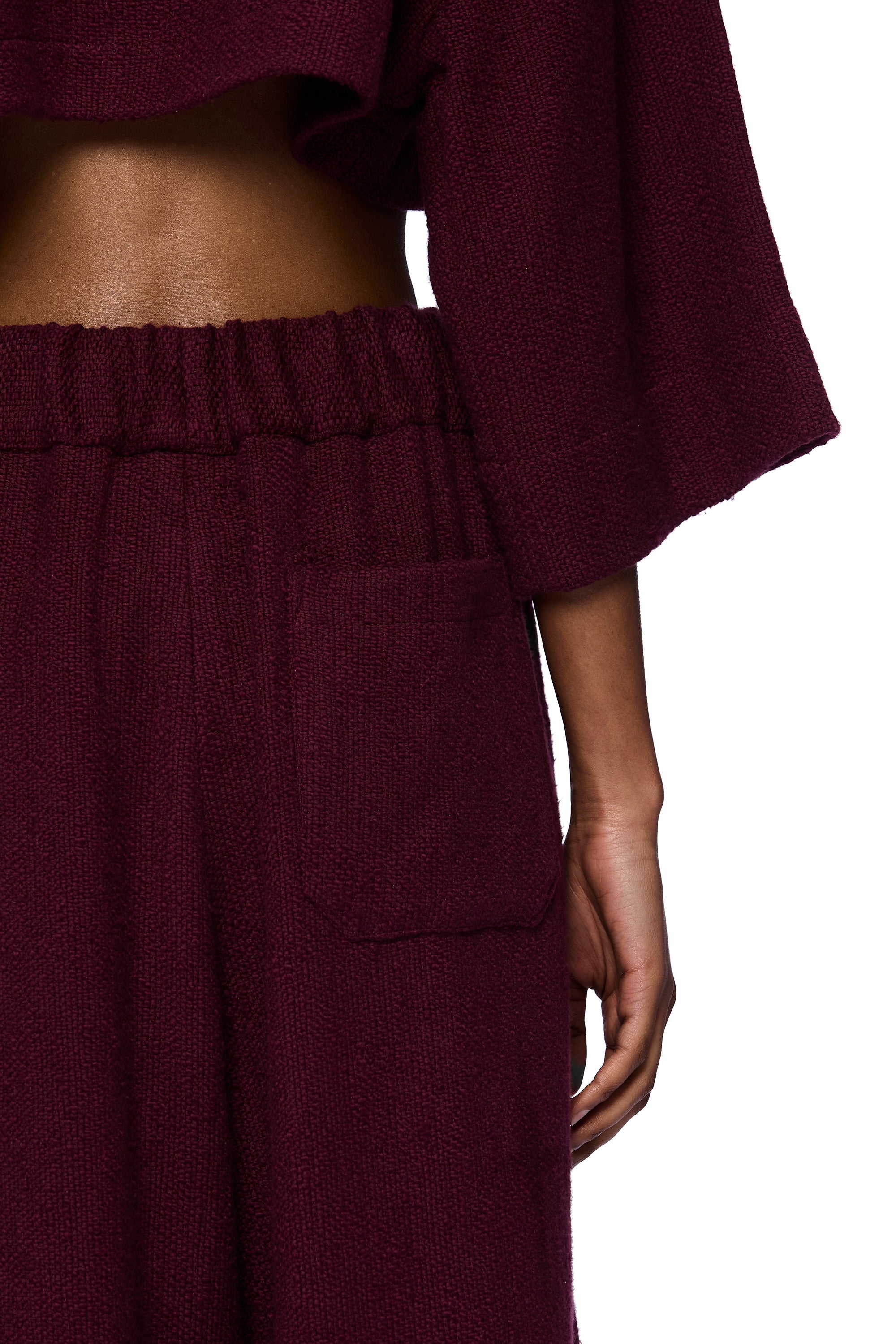 The Palazzo Pant : Merlot Flamme