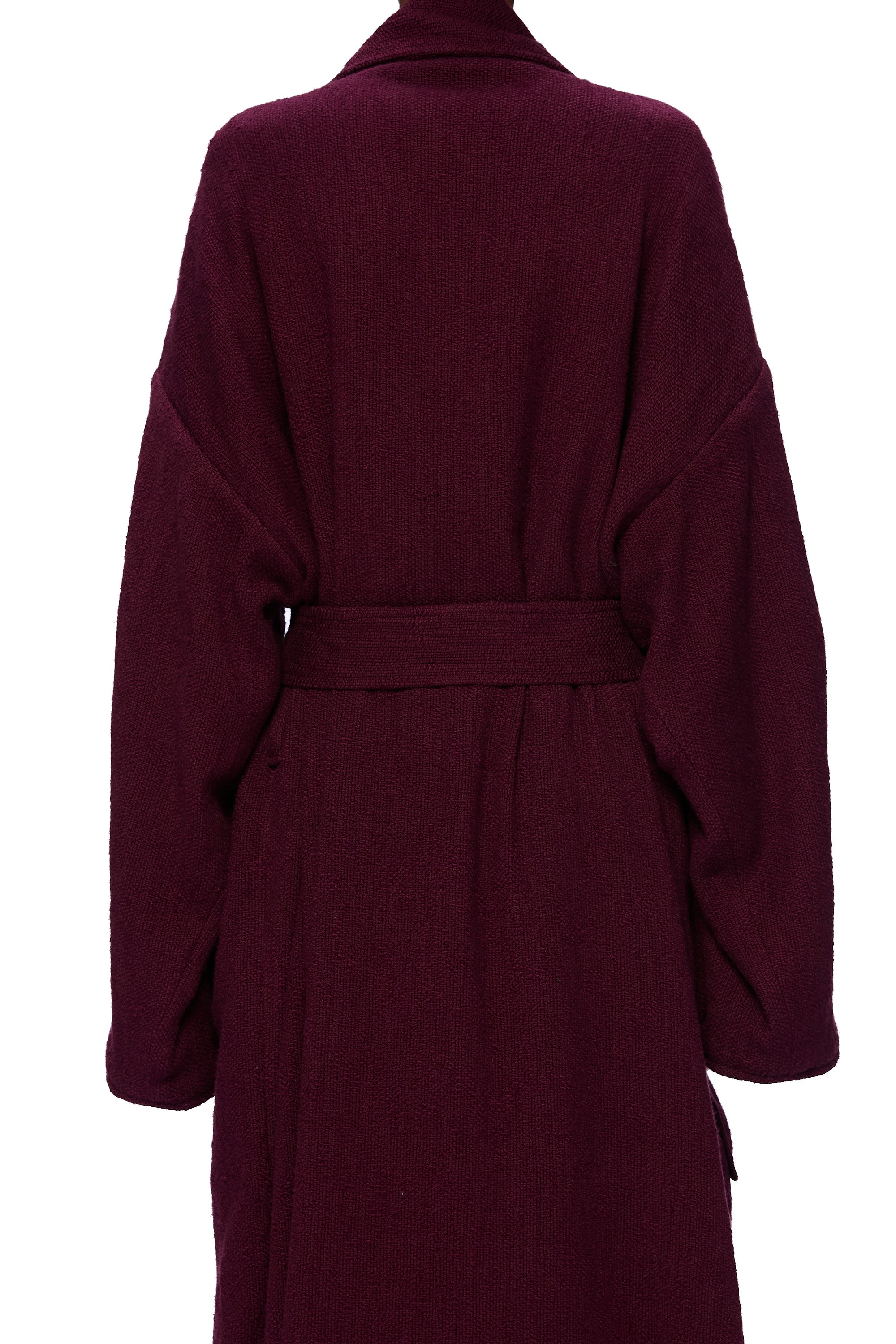 The Blanket Coat : Merlot Flamme