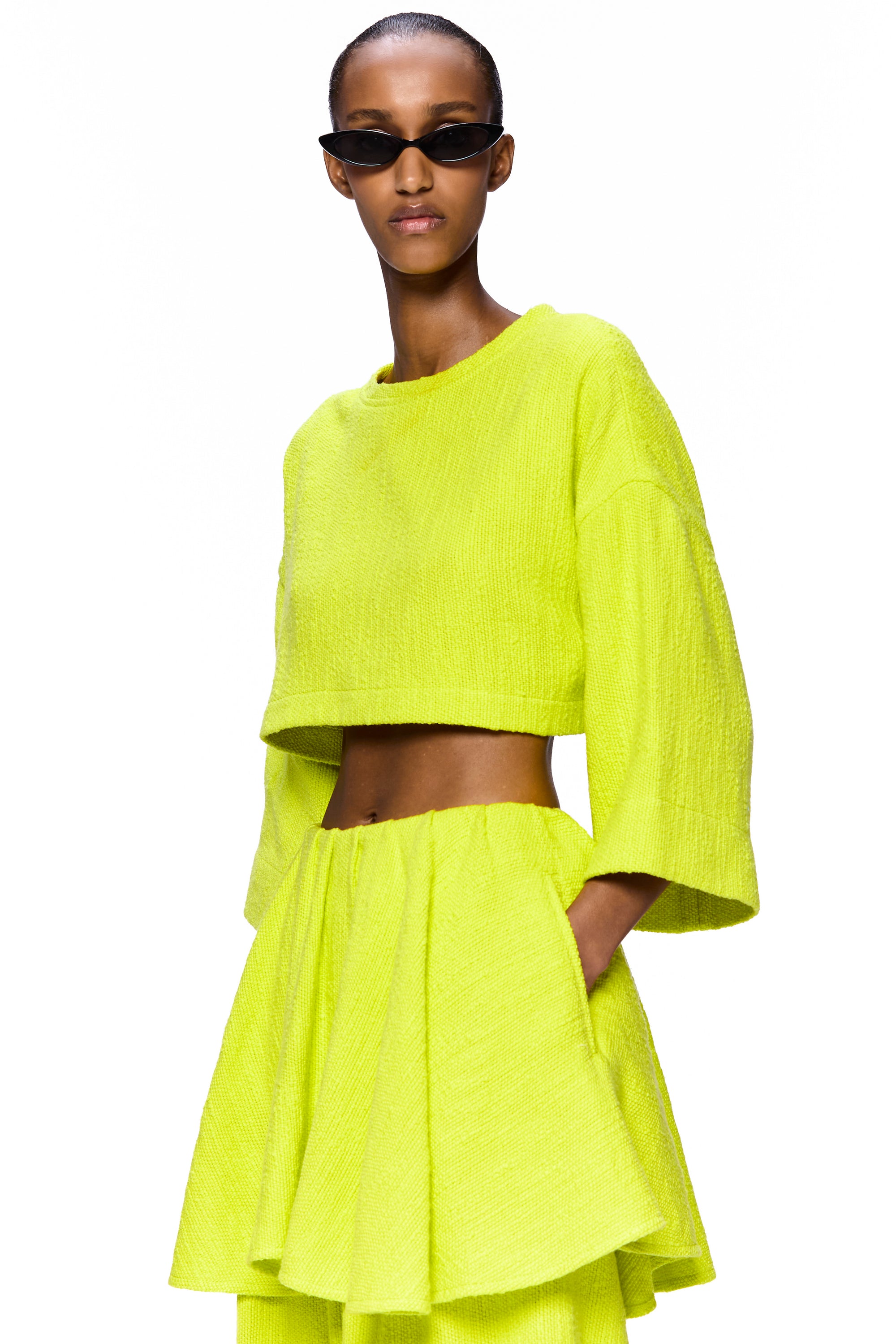 The Cropped T-Shirt : Sunny Flamme