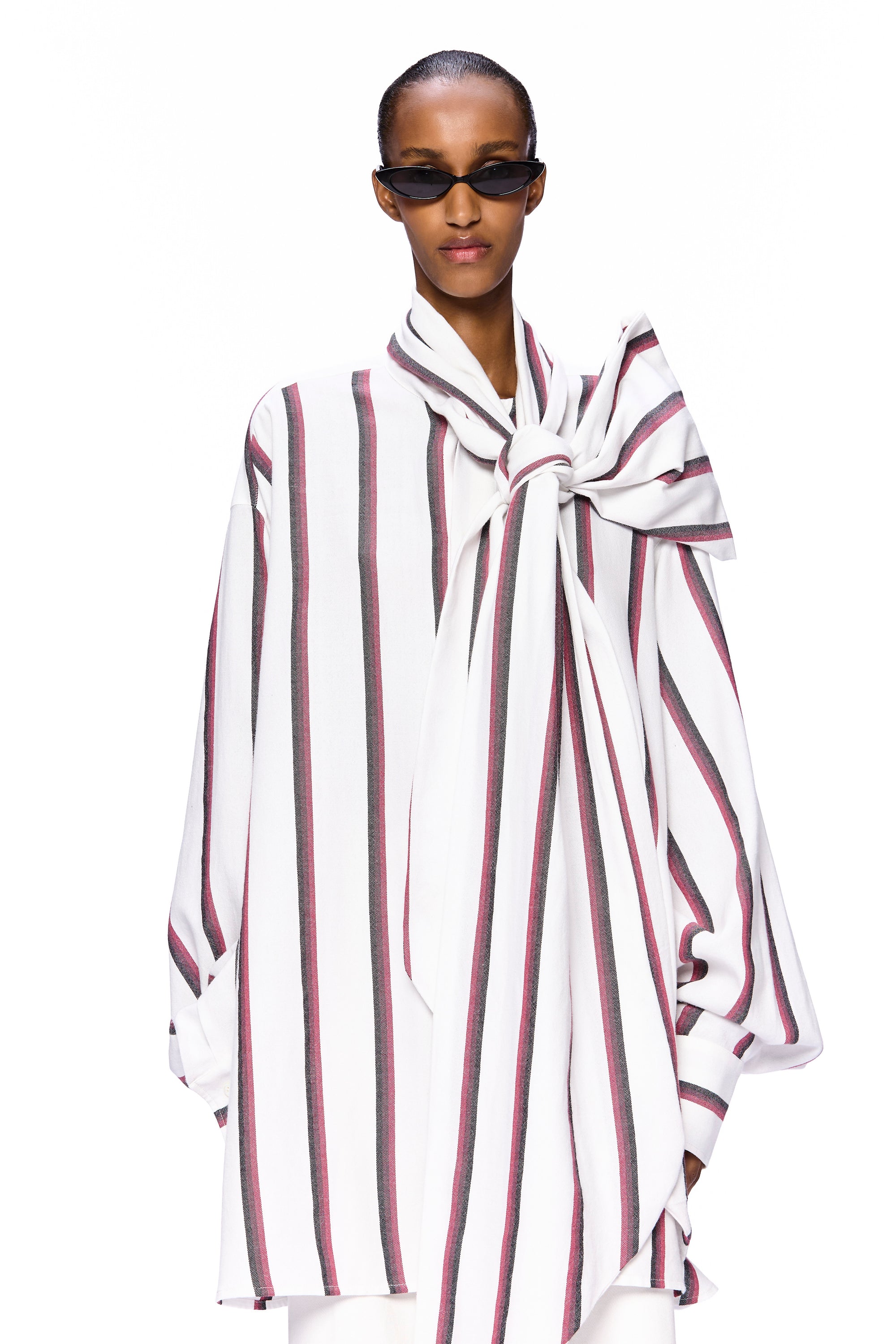 The Scarf Blouse : Stripe 13