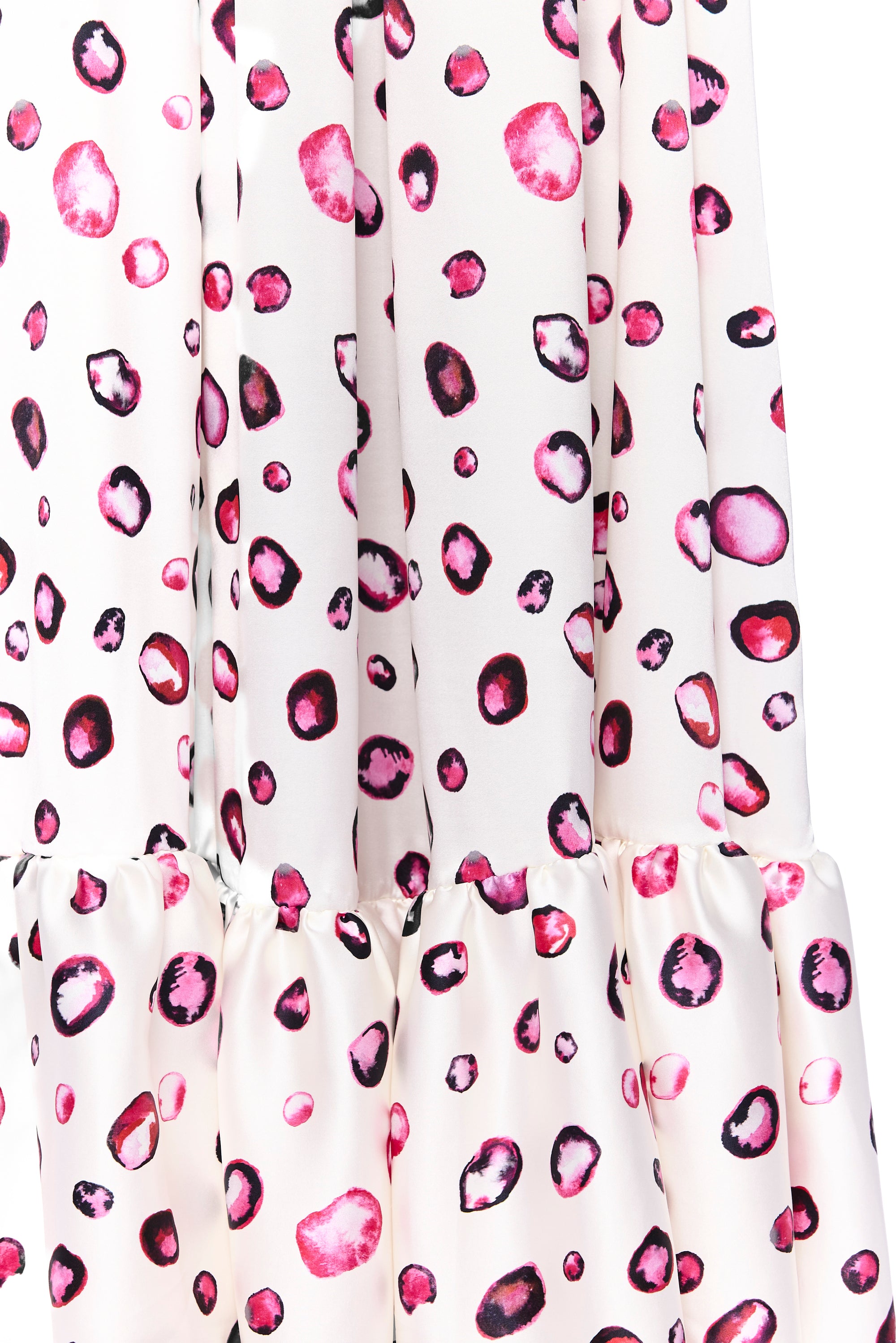 The Ruffled Slip Dress : Silk