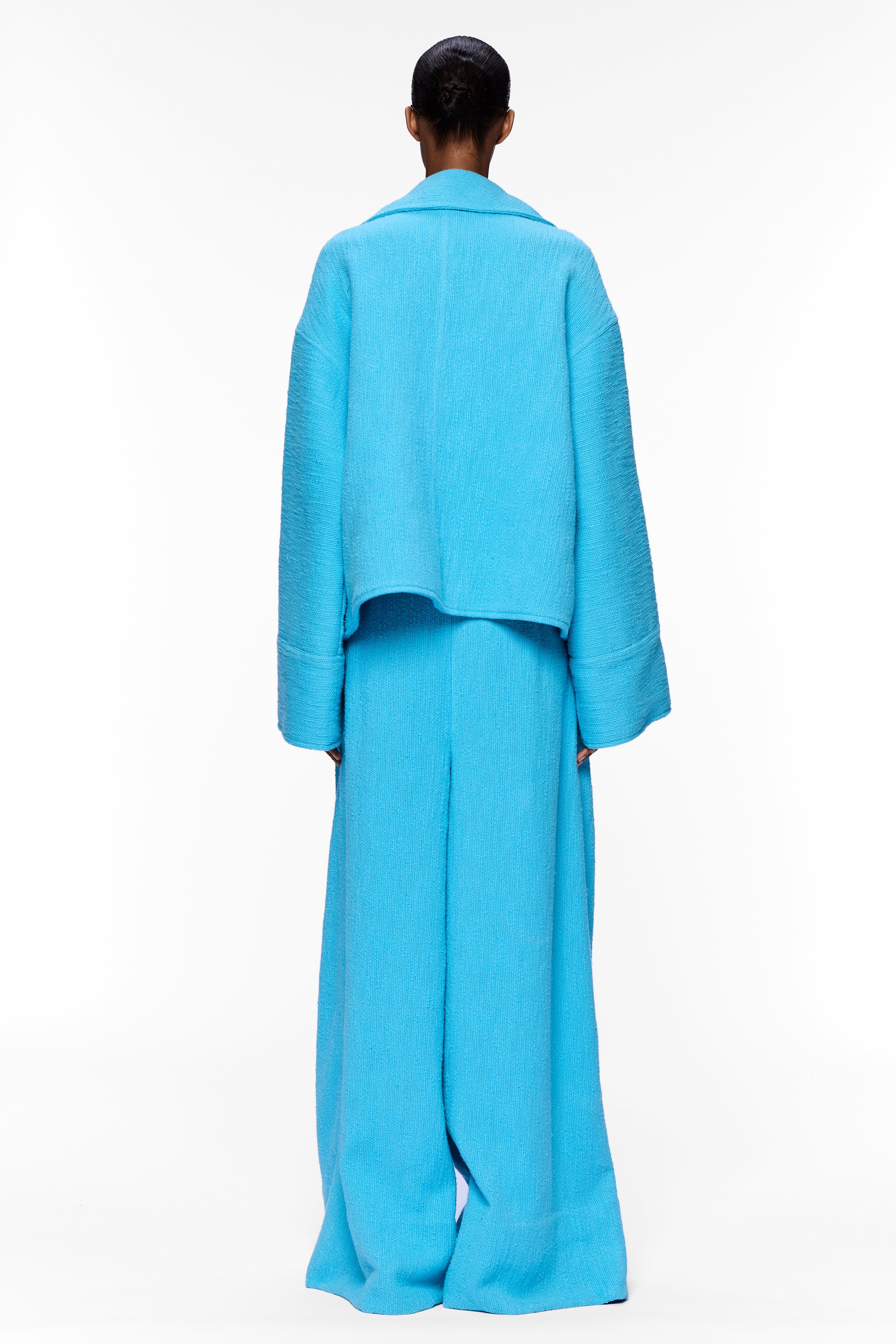 The Cropped Jacket : Blue Ciel Flamme