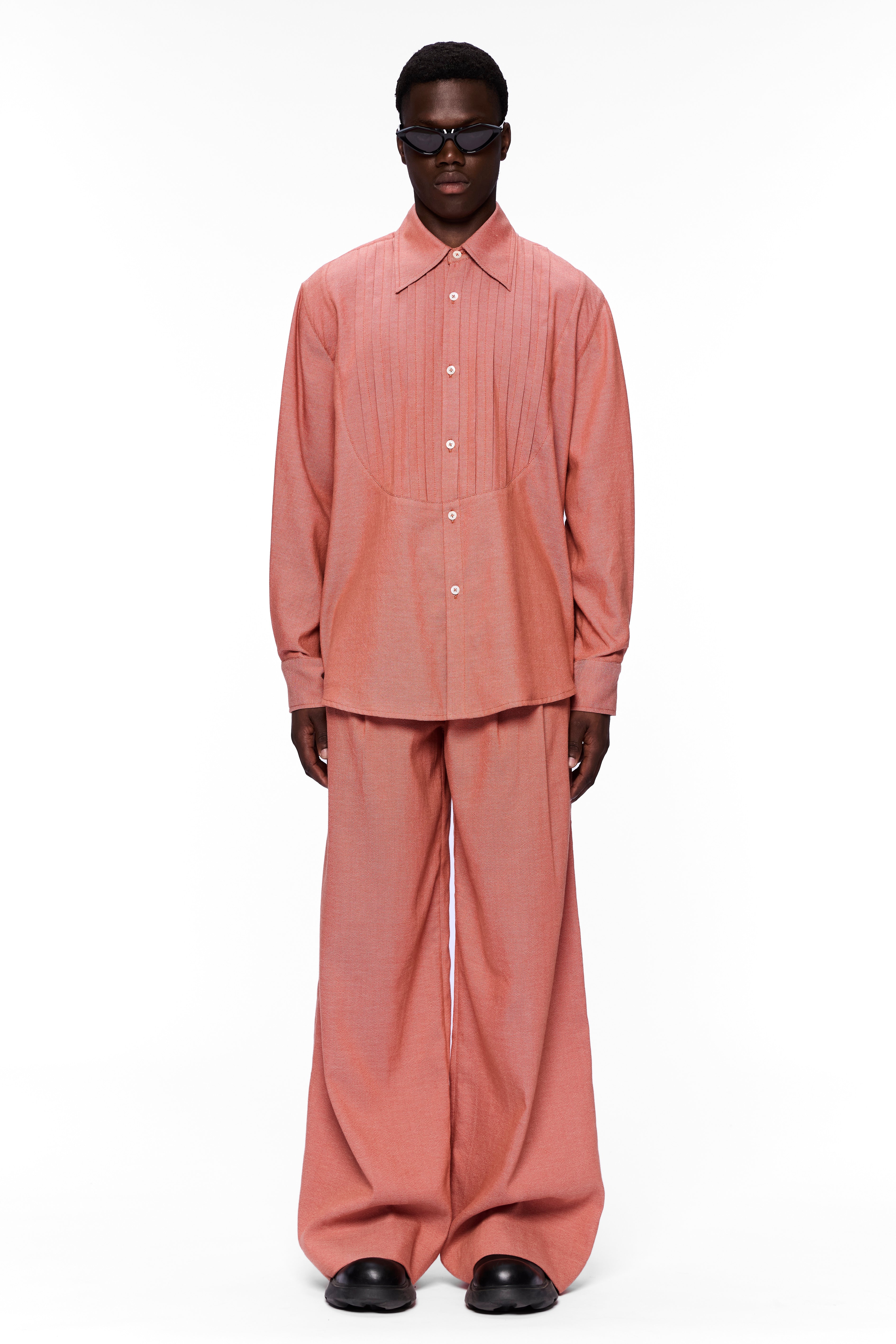 The Tuxedo Shirt : Brick