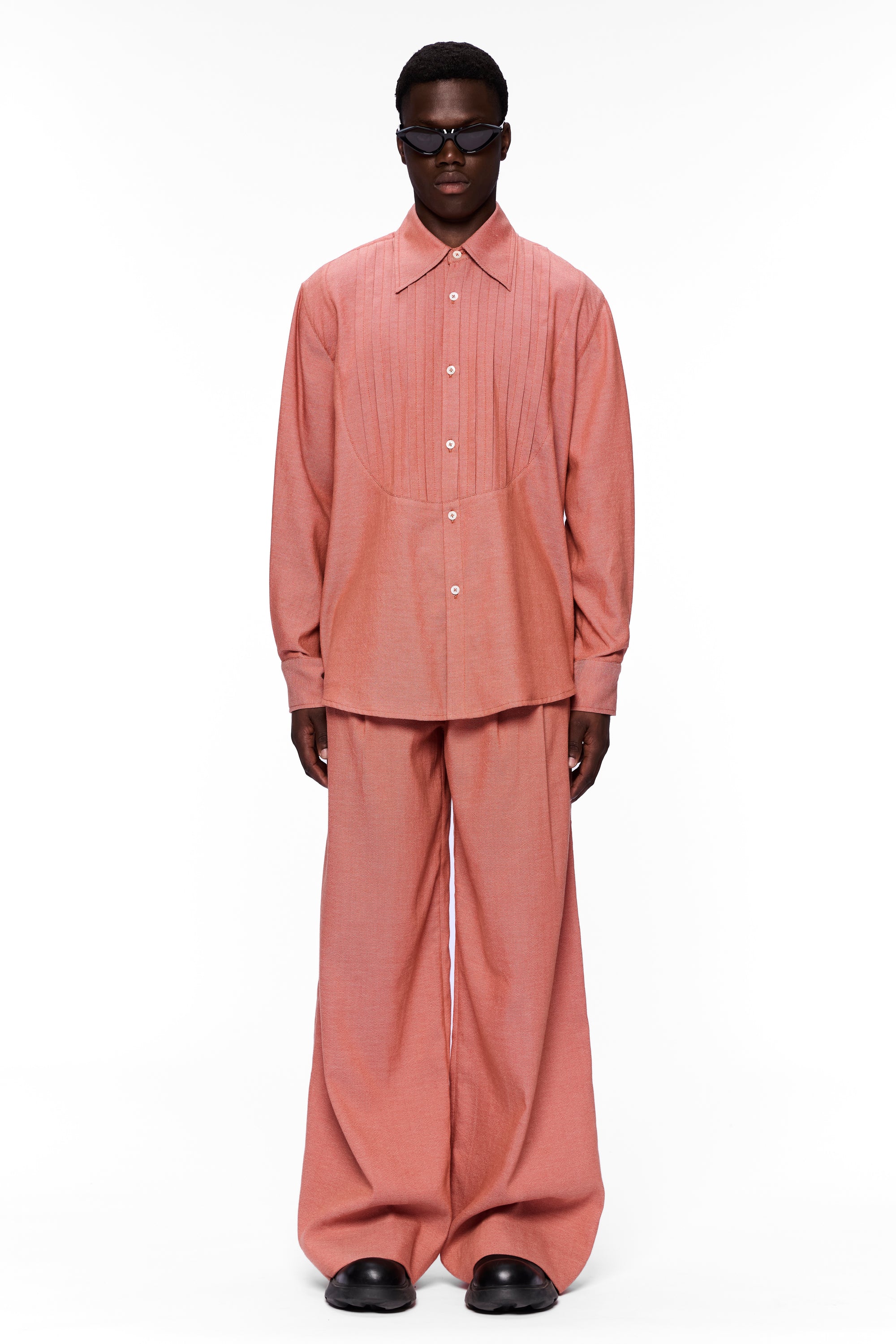 The Tuxedo Shirt : Brick