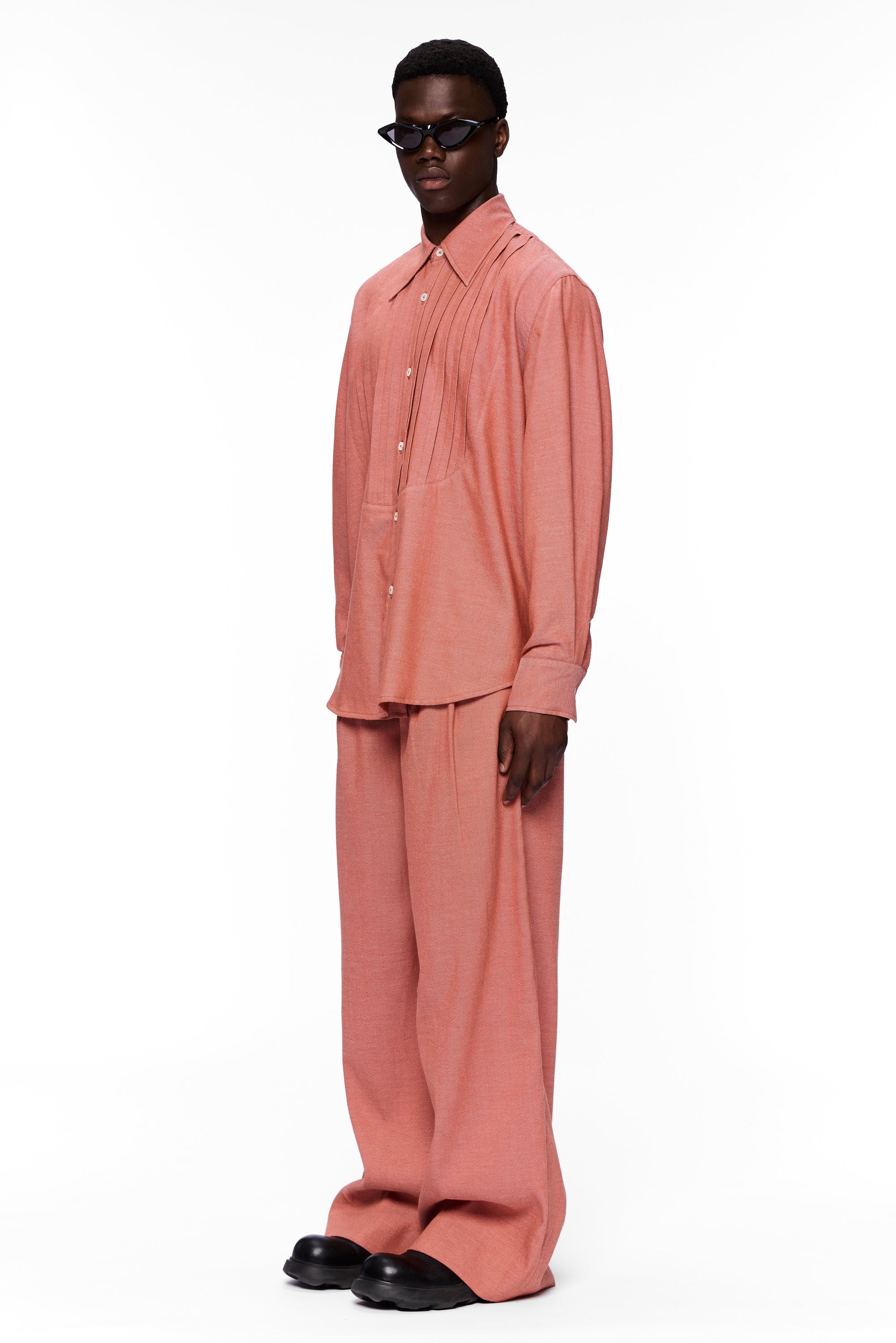 The Tuxedo Shirt : Brick