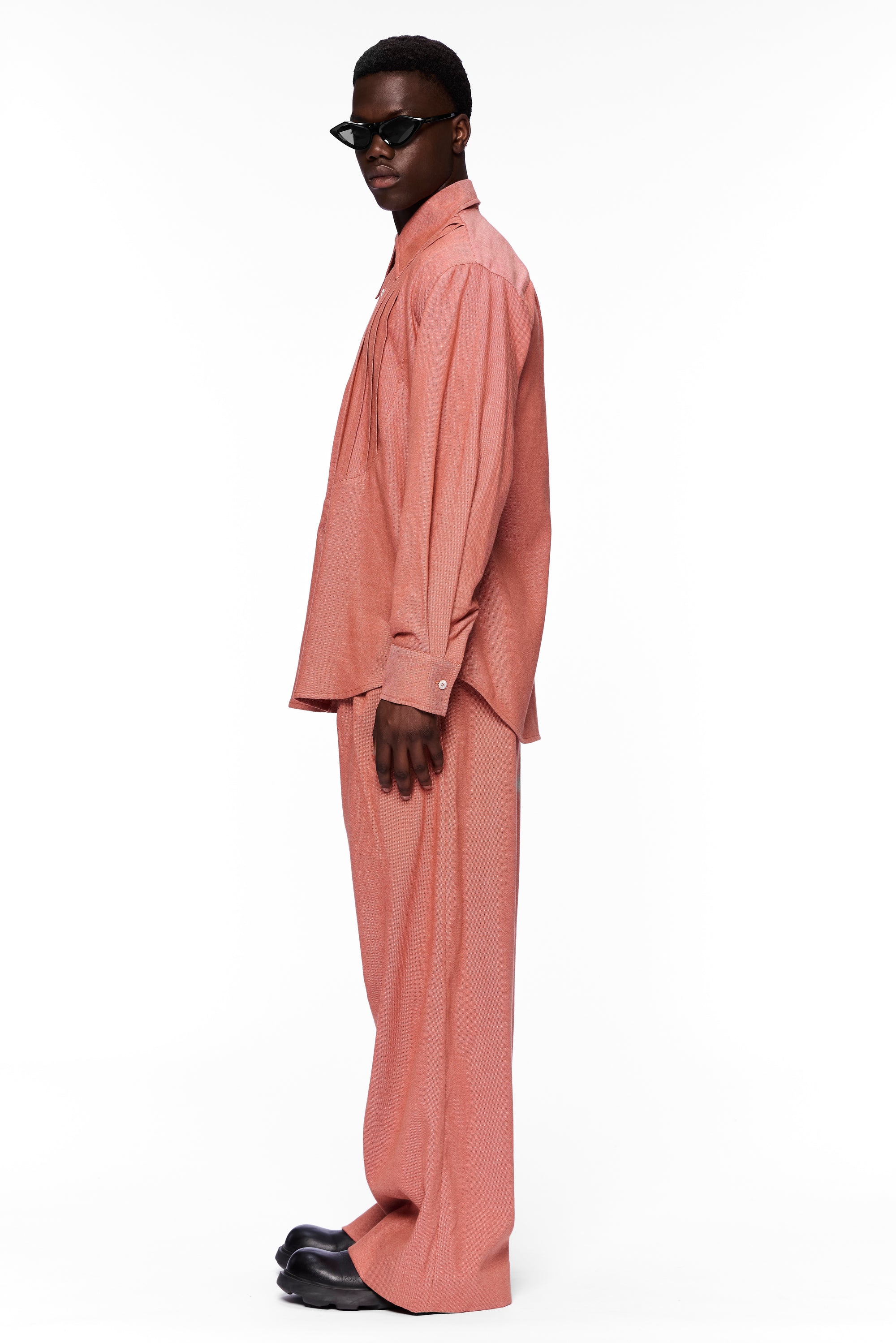 The Tuxedo Shirt : Brick