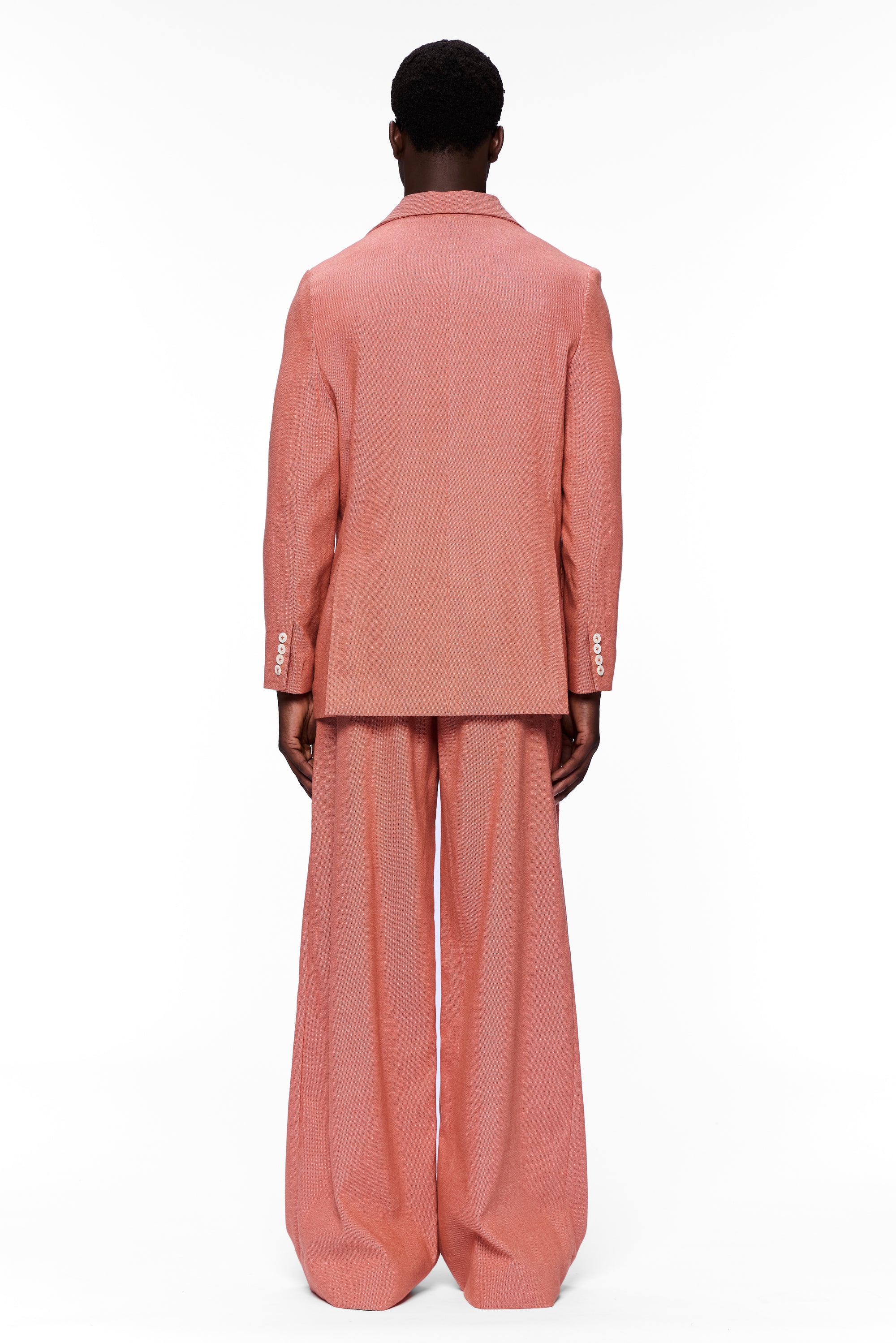 The Double Breasted Blazer : Brick