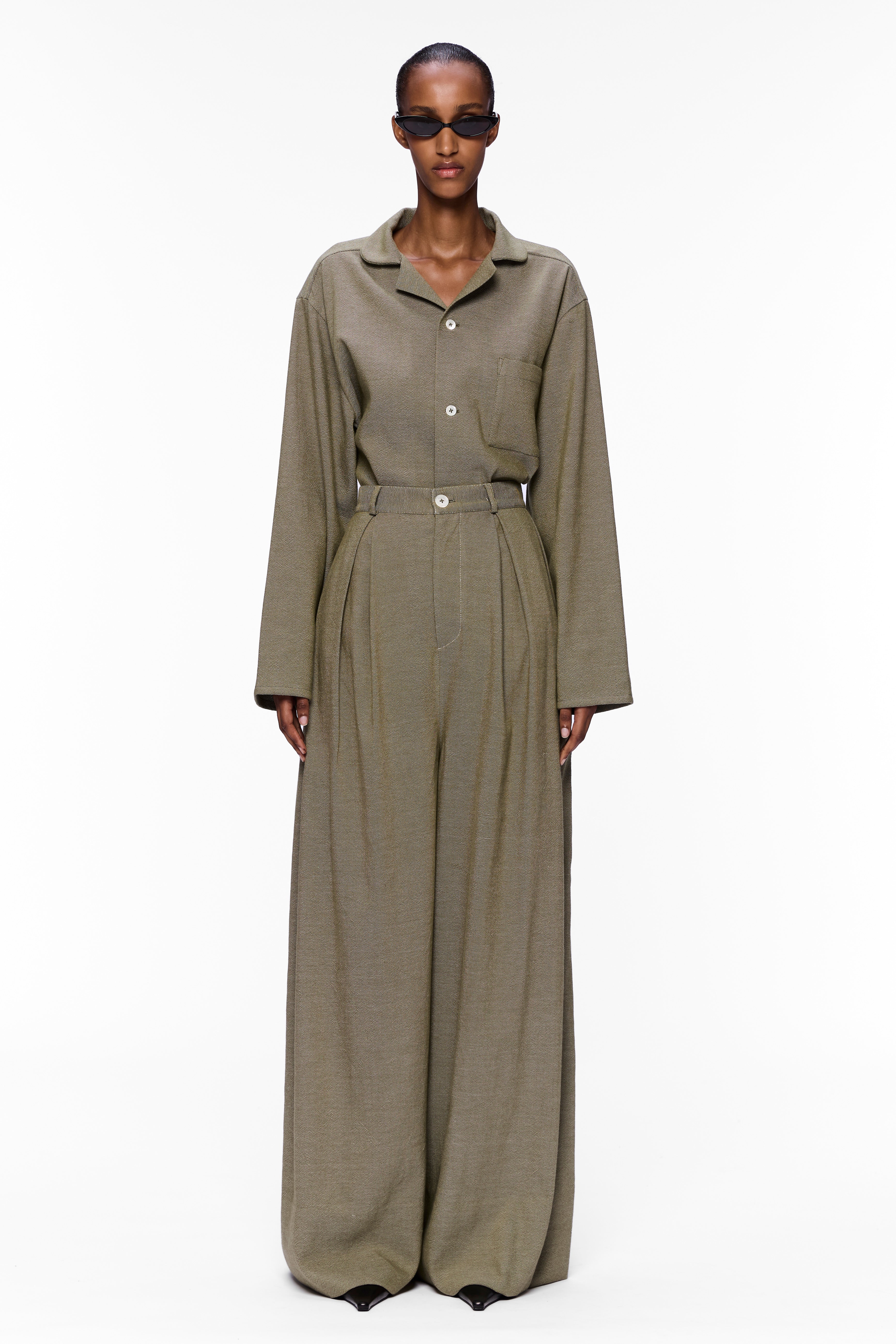 The Mid Rise Pant : Army