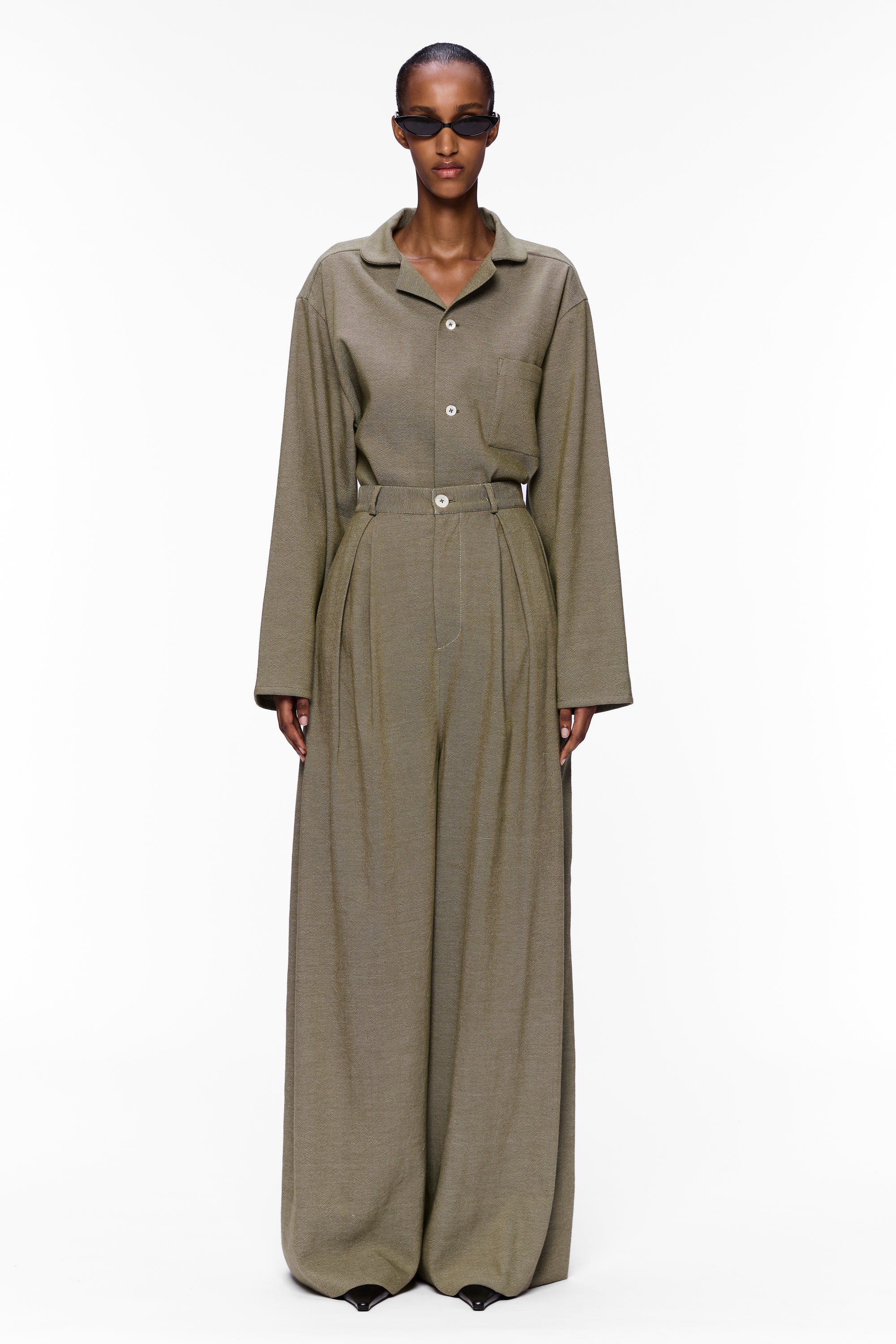 The Mid Rise Pant : Army