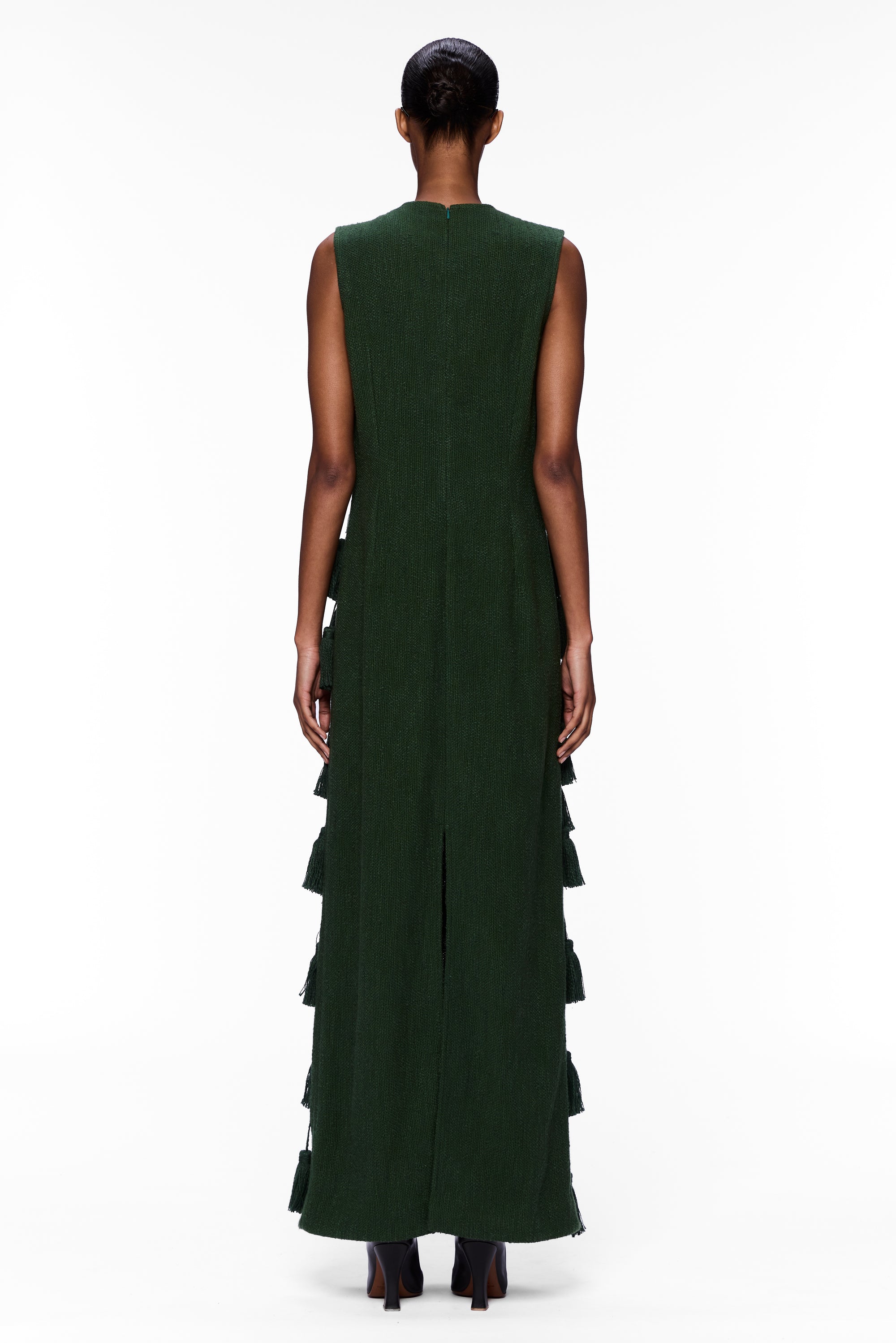 The PomPom Dress : Pine Flamme