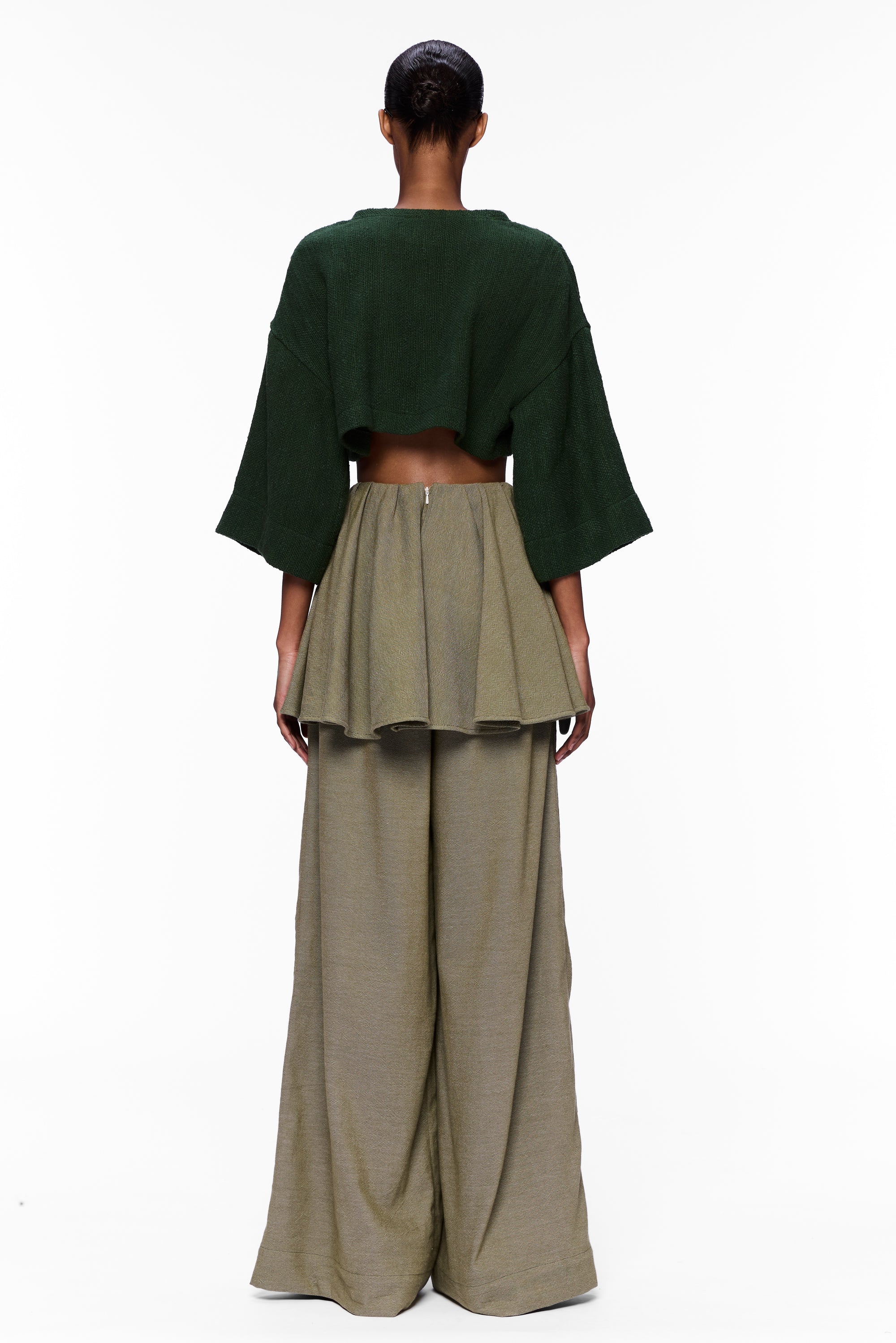 The Cropped T-Shirt : Pine Flamme