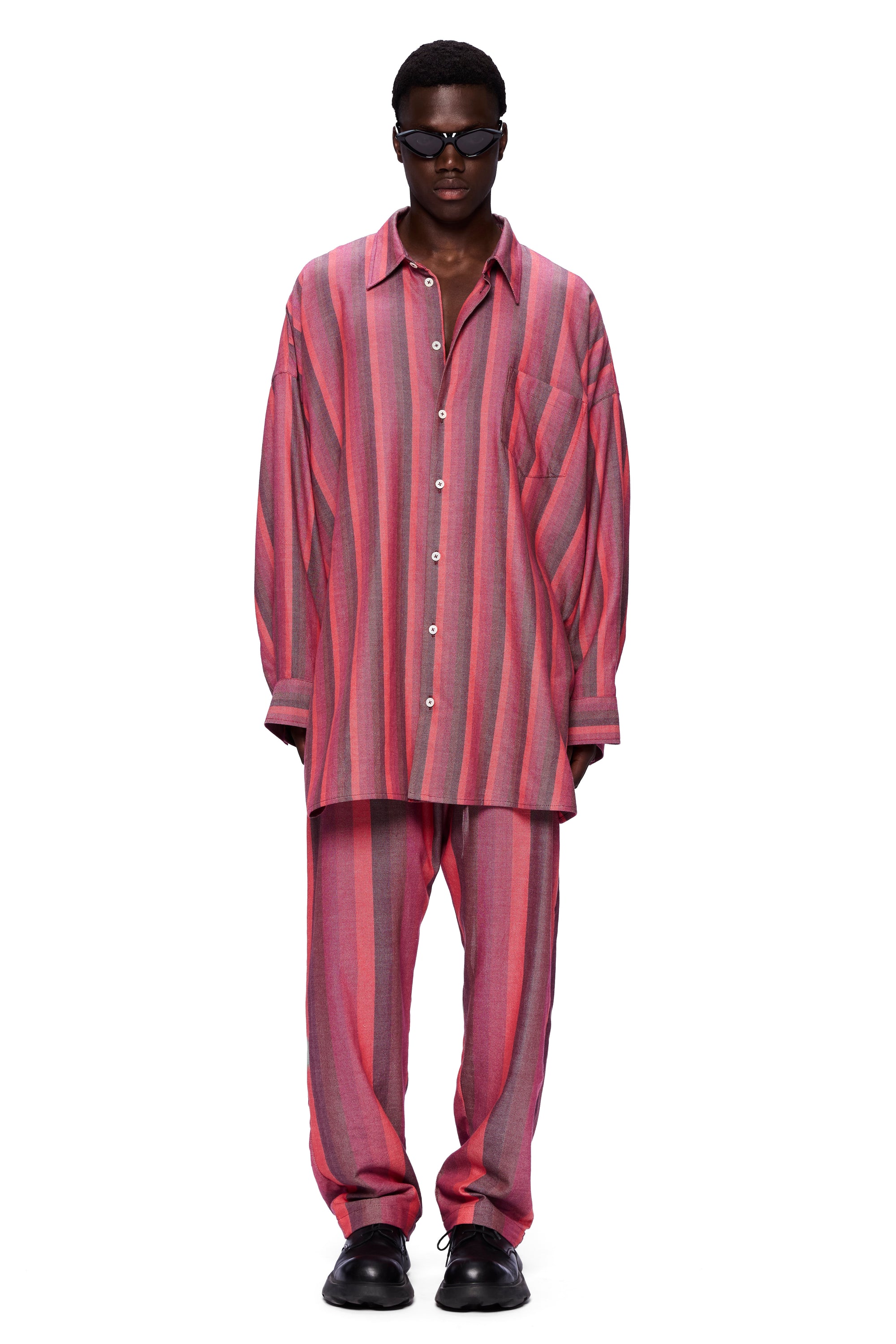 The Oversized Shirt : Stripe 15