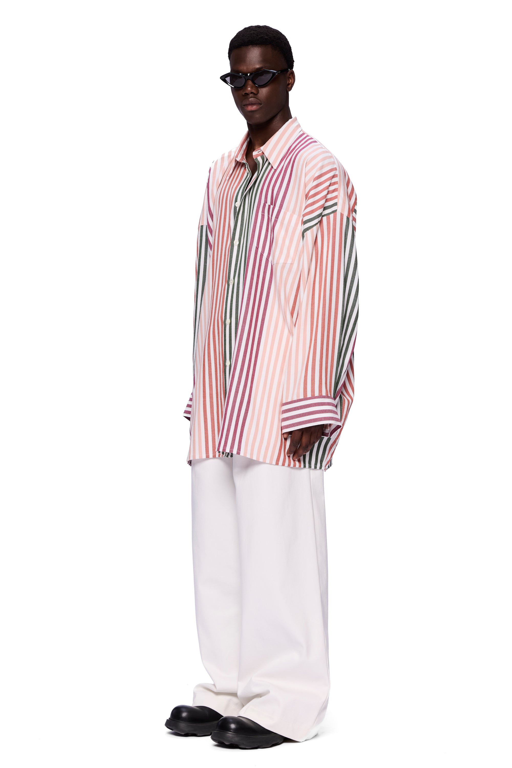 The Oversized Shirt : Stripe 17
