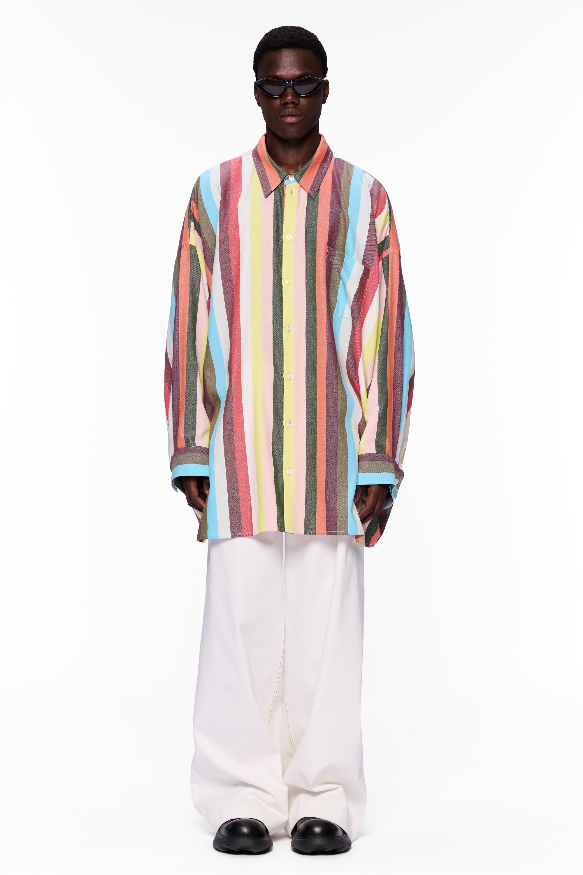 The Oversized Shirt : Stripe 12