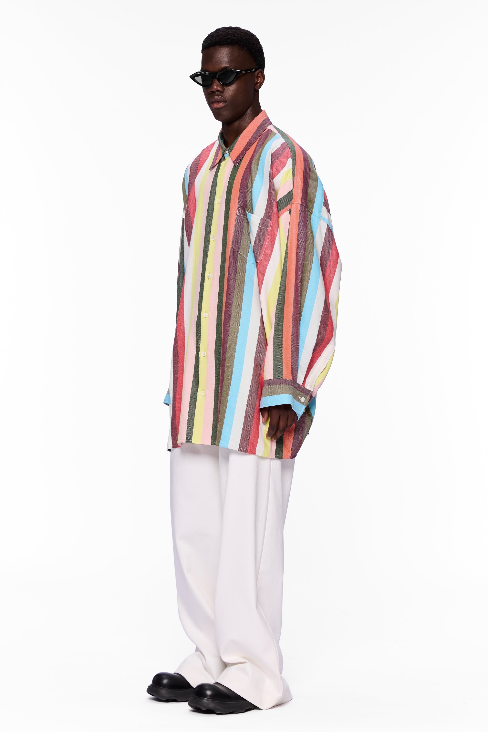 The Oversized Shirt : Stripe 12
