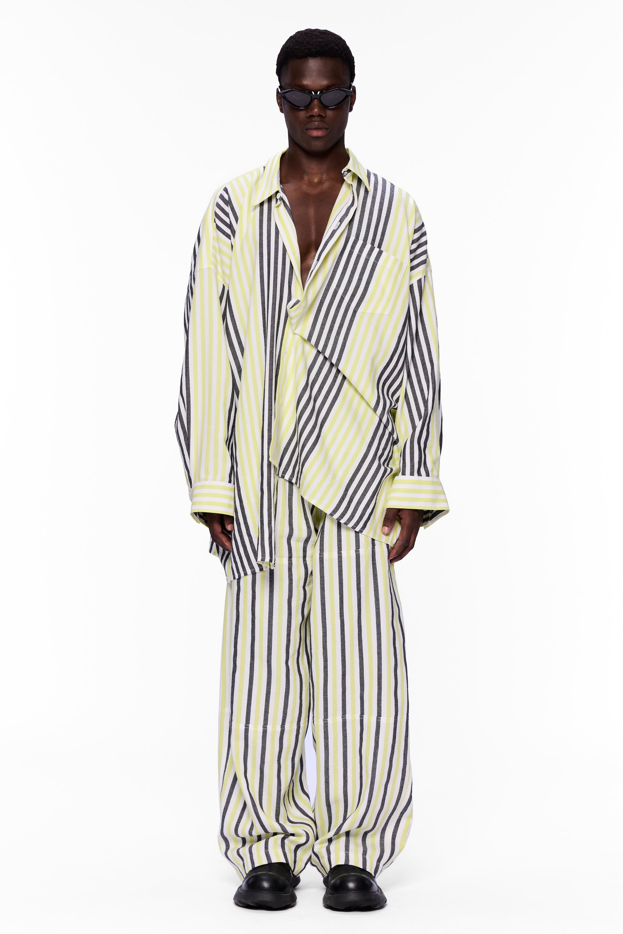 The Oversized Shirt : Stripe 21