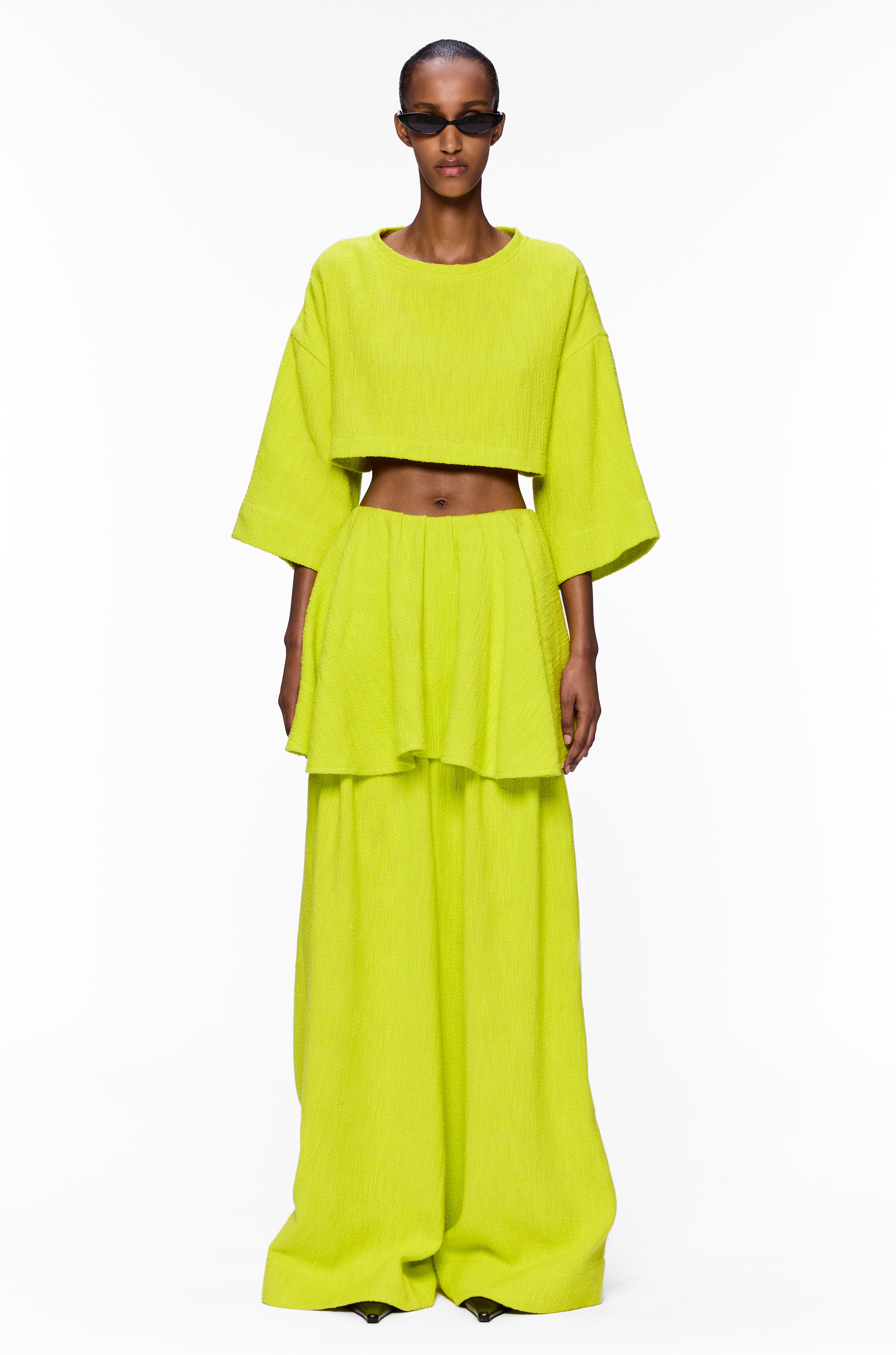 The Peplum Pant : Sunny Flamme