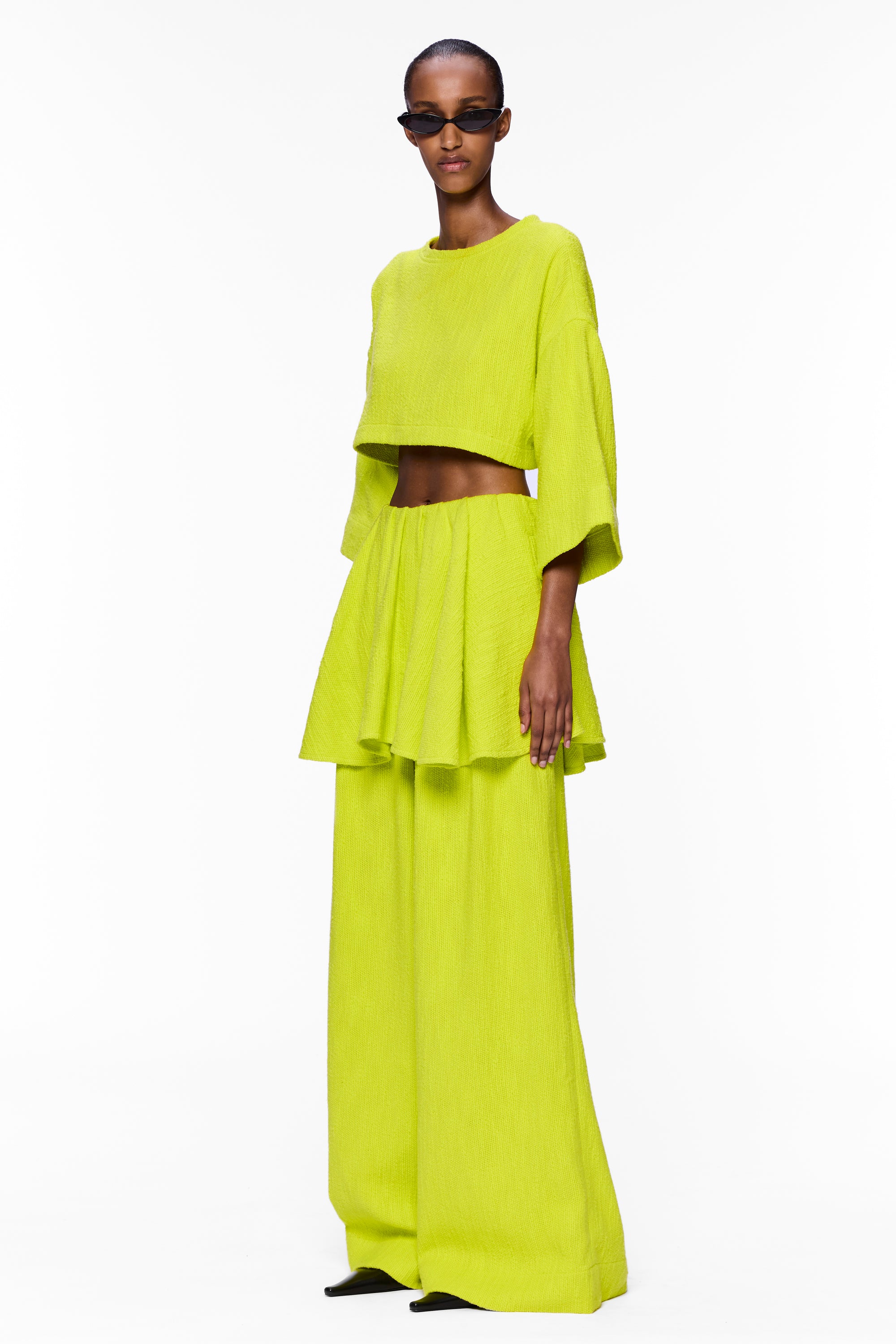 The Cropped T-Shirt : Sunny Flamme