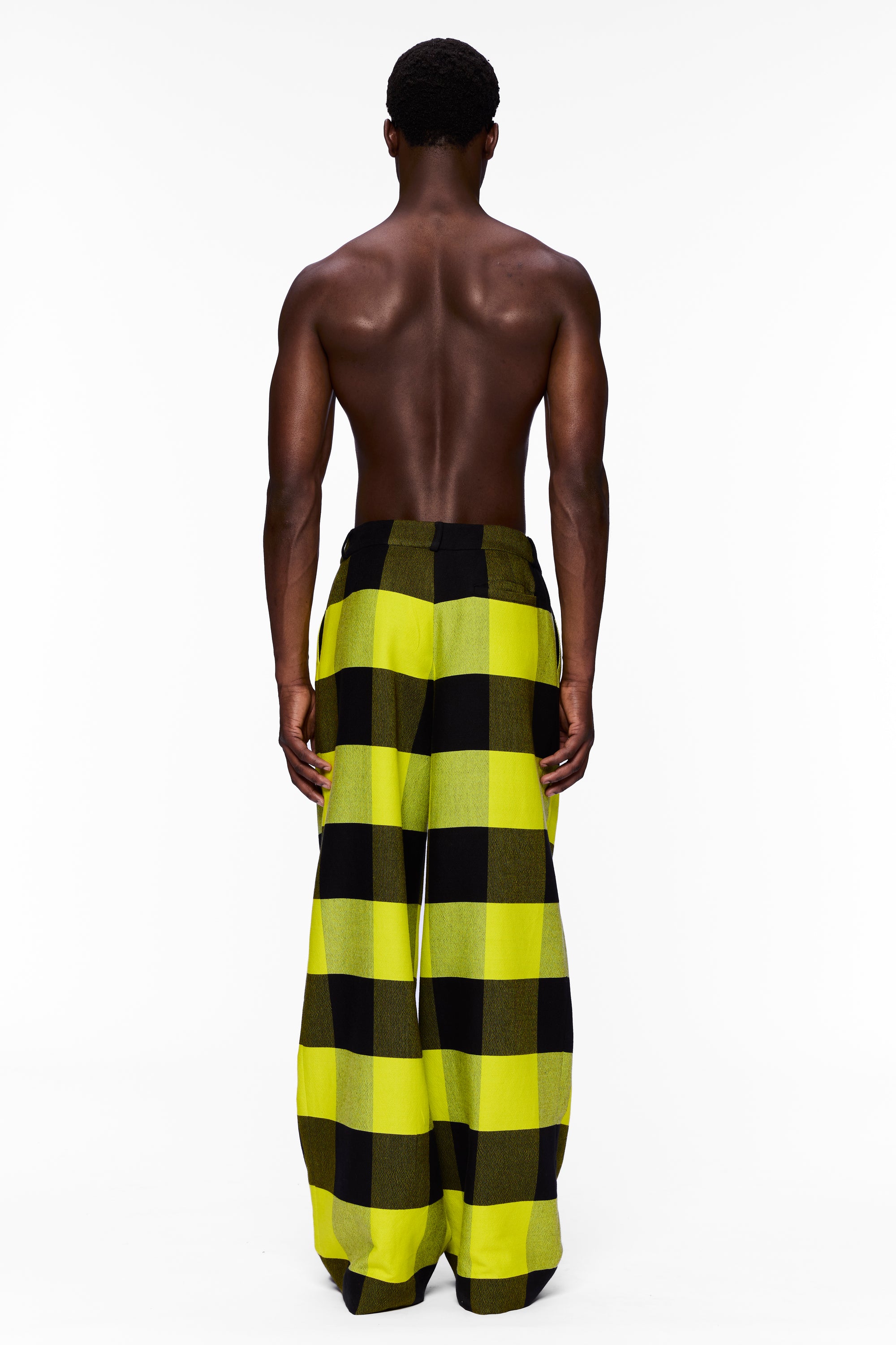 The Trouser : Plaid Black + Sunny