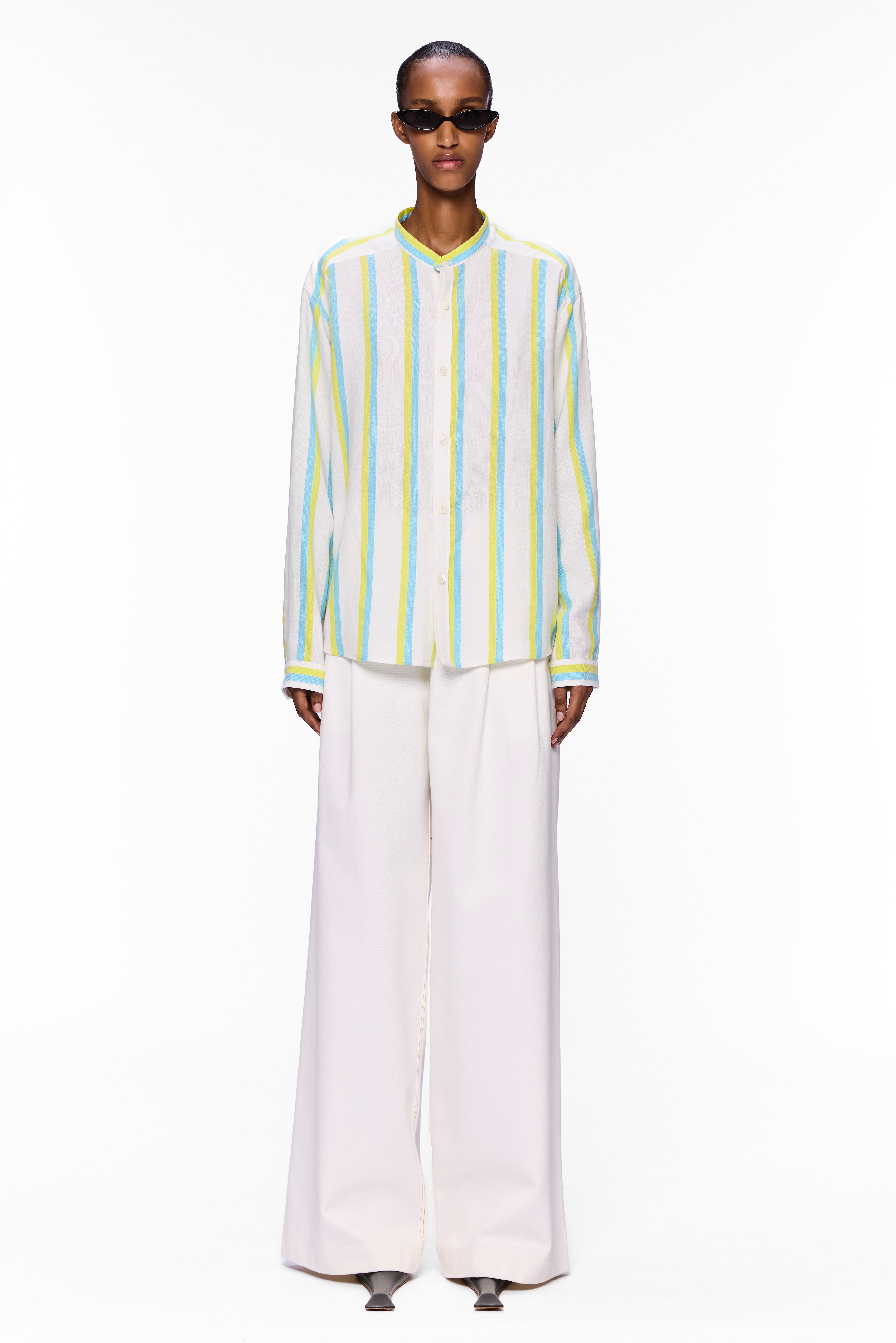 The Nero Collar Shirt : Stripe 18