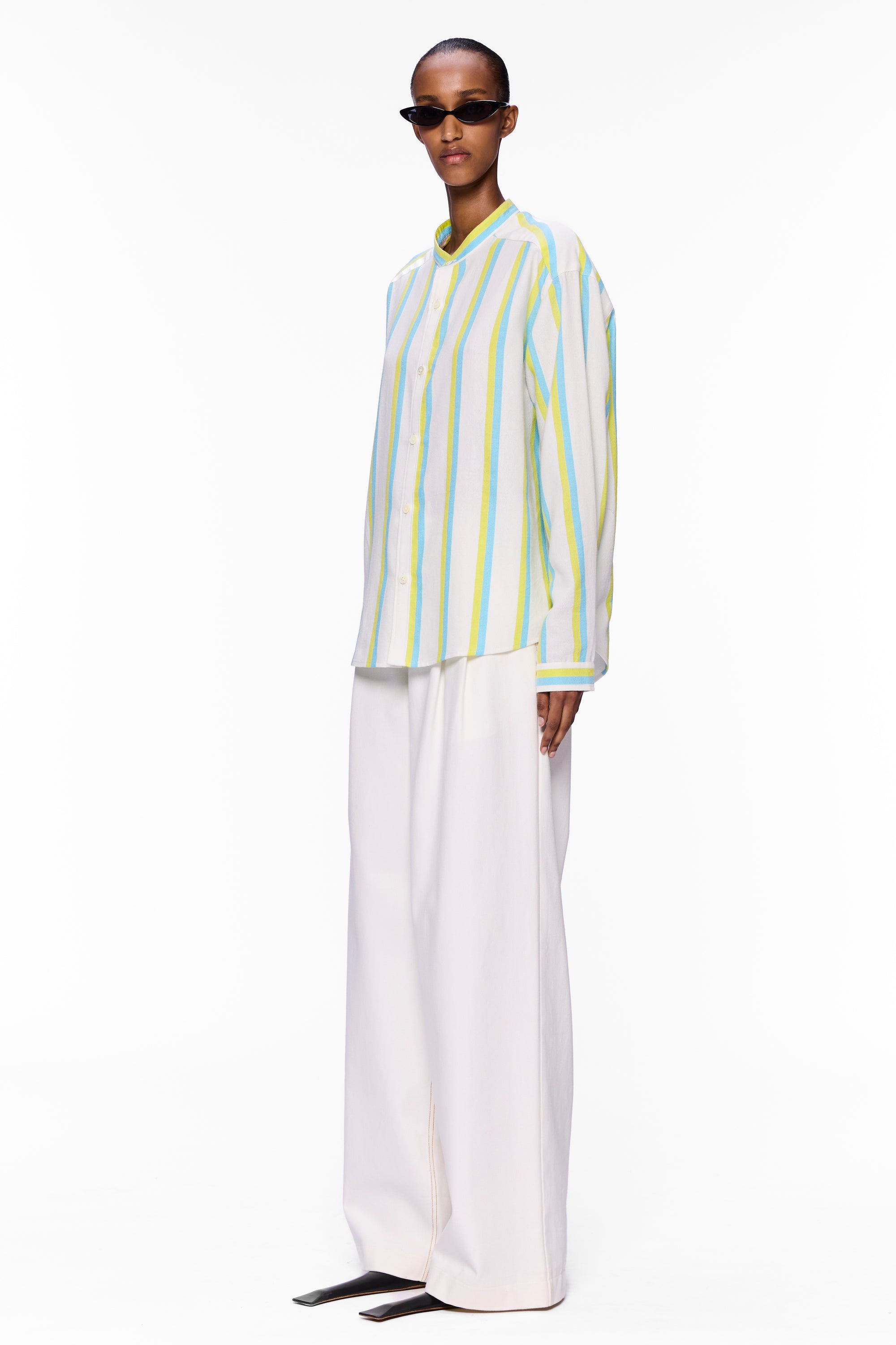 The Nero Collar Shirt : Stripe 18