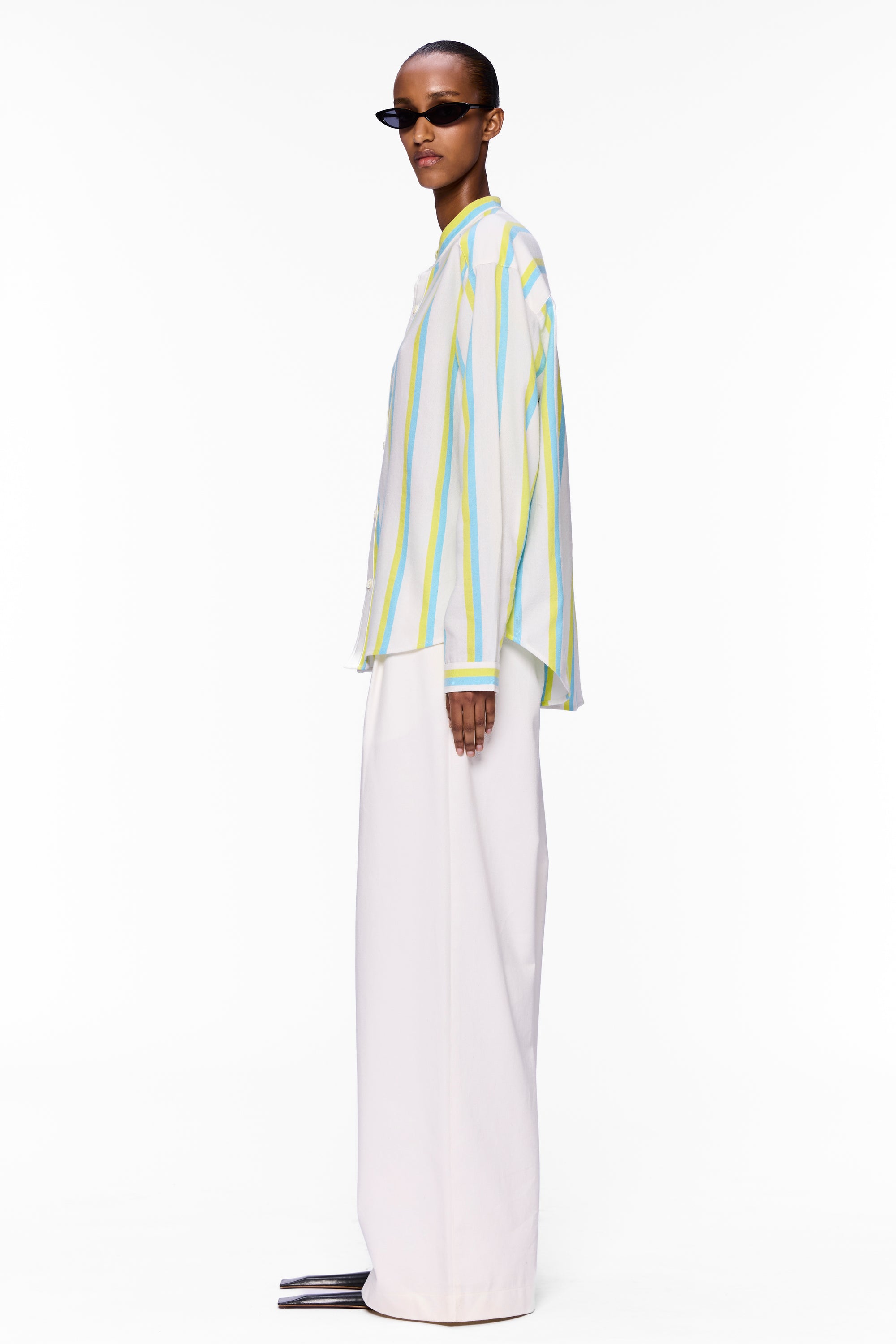 The Nero Collar Shirt : Stripe 18