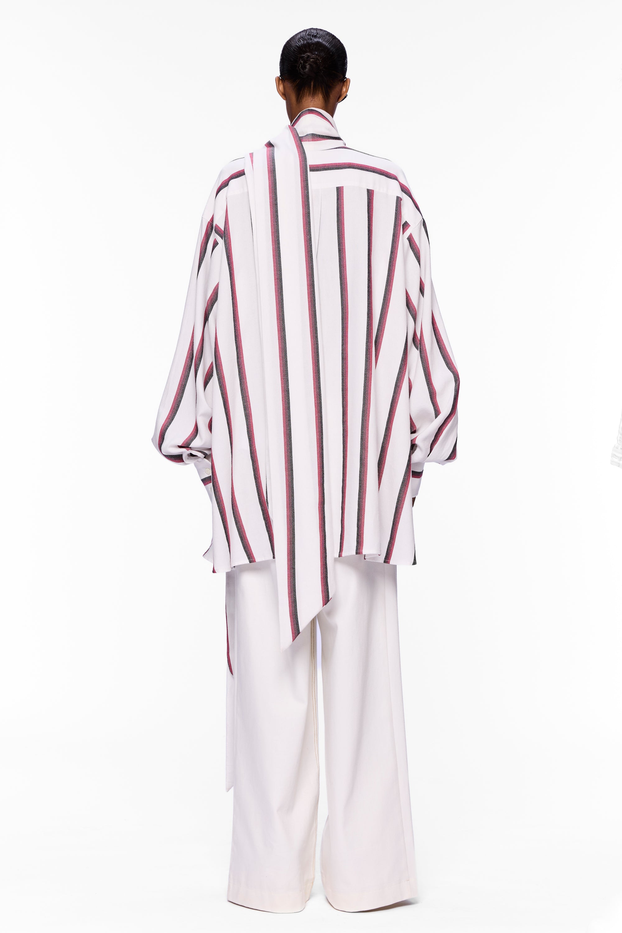 The Scarf Blouse : Stripe 13