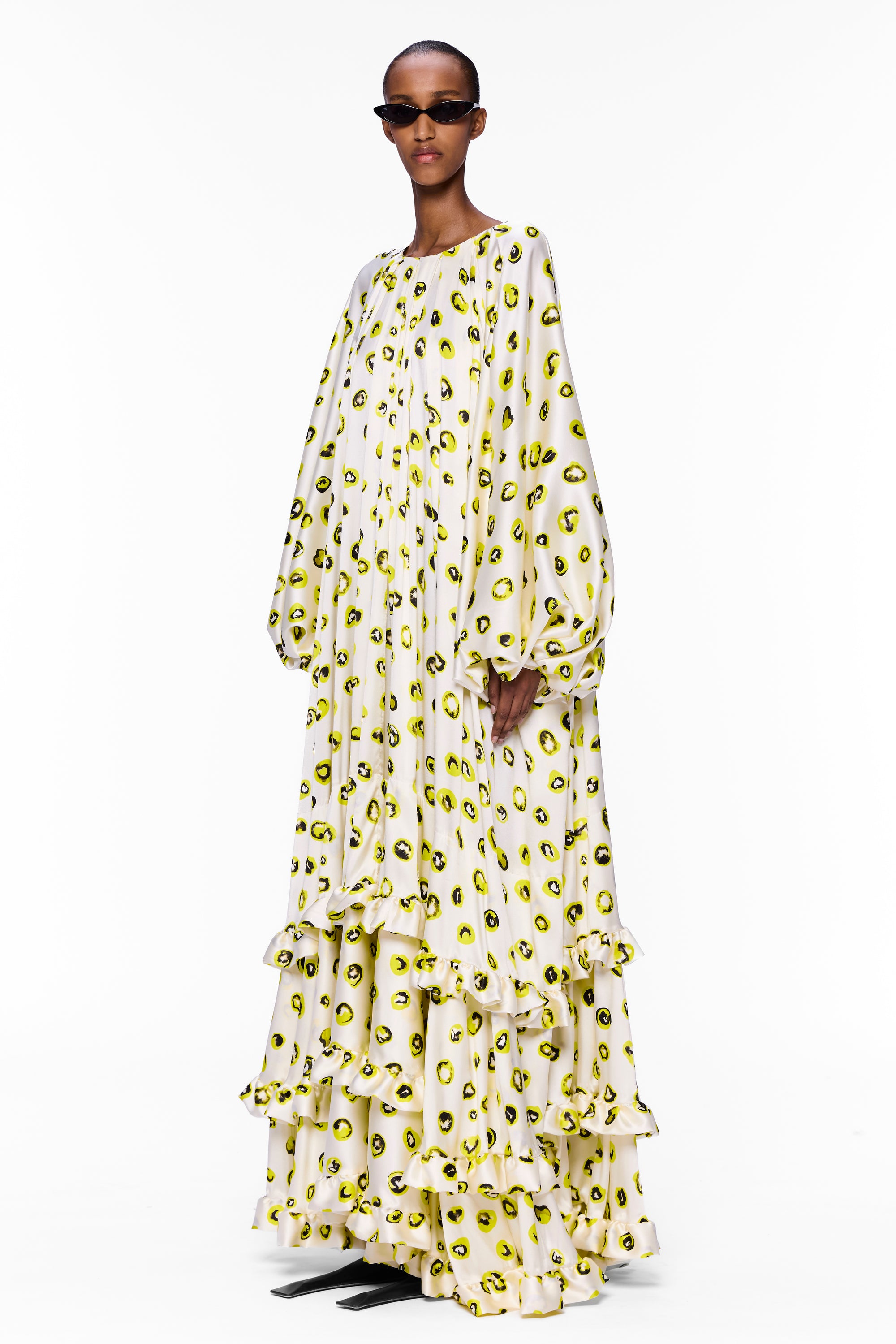The Tiered Touareg Dress : Silk
