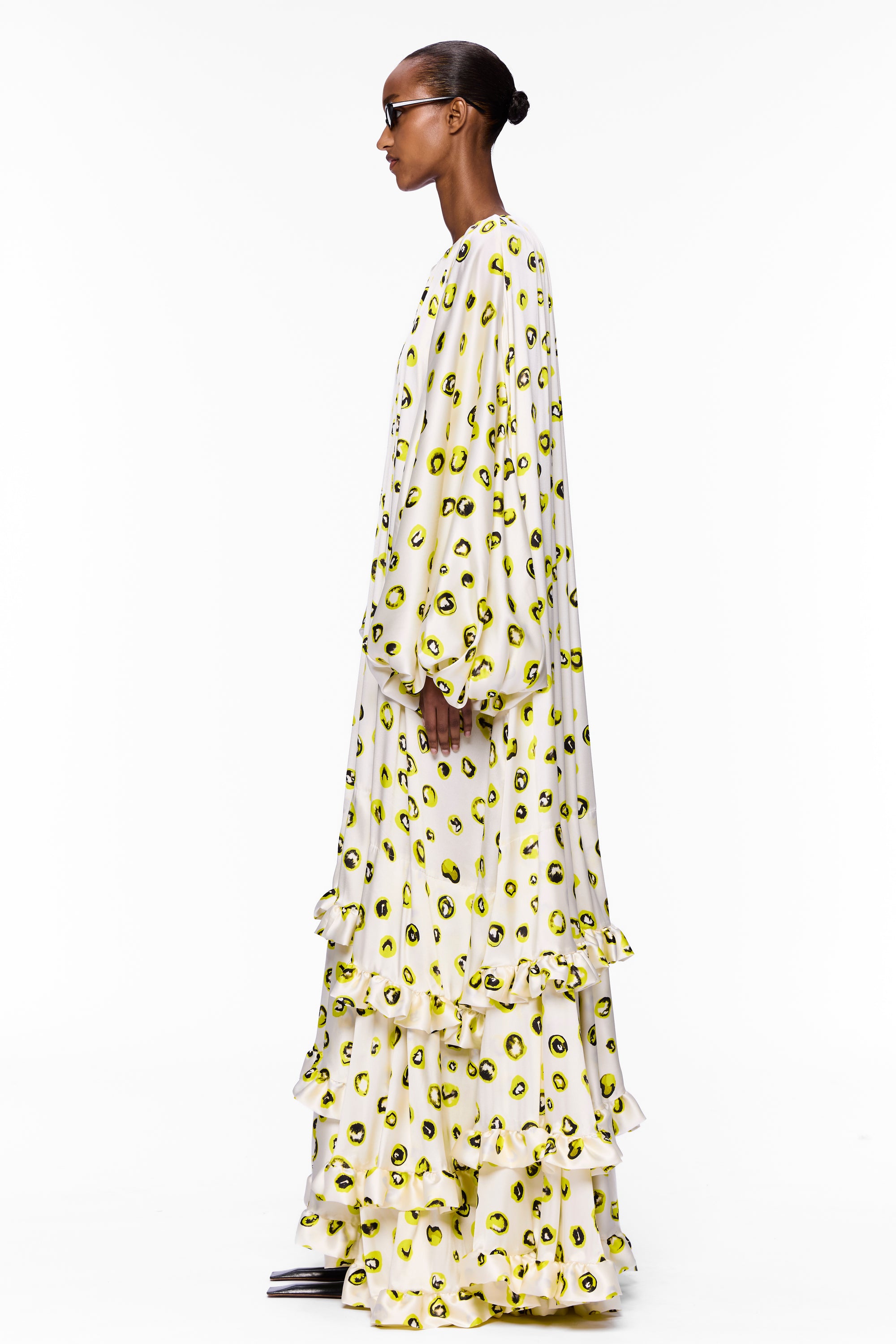 The Tiered Touareg Dress : Silk