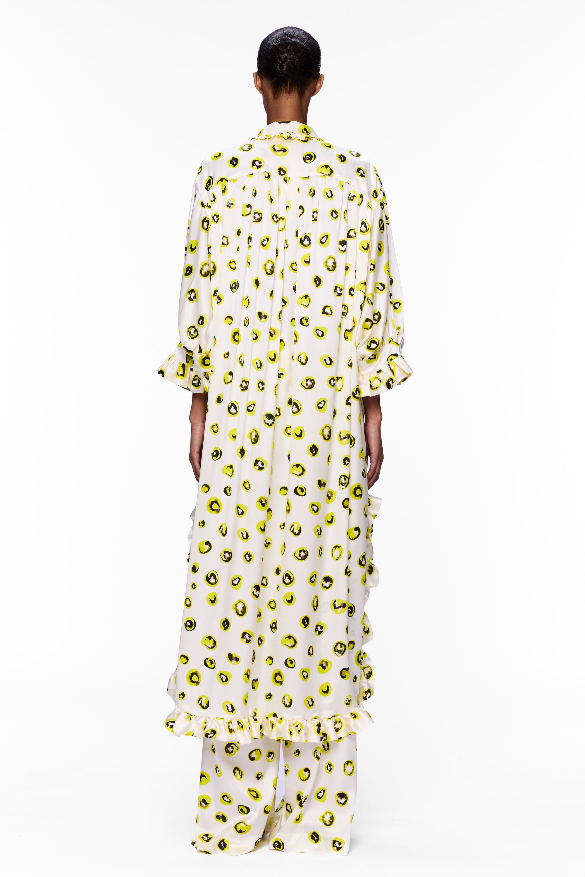 The Ruffled Tunic : Silk