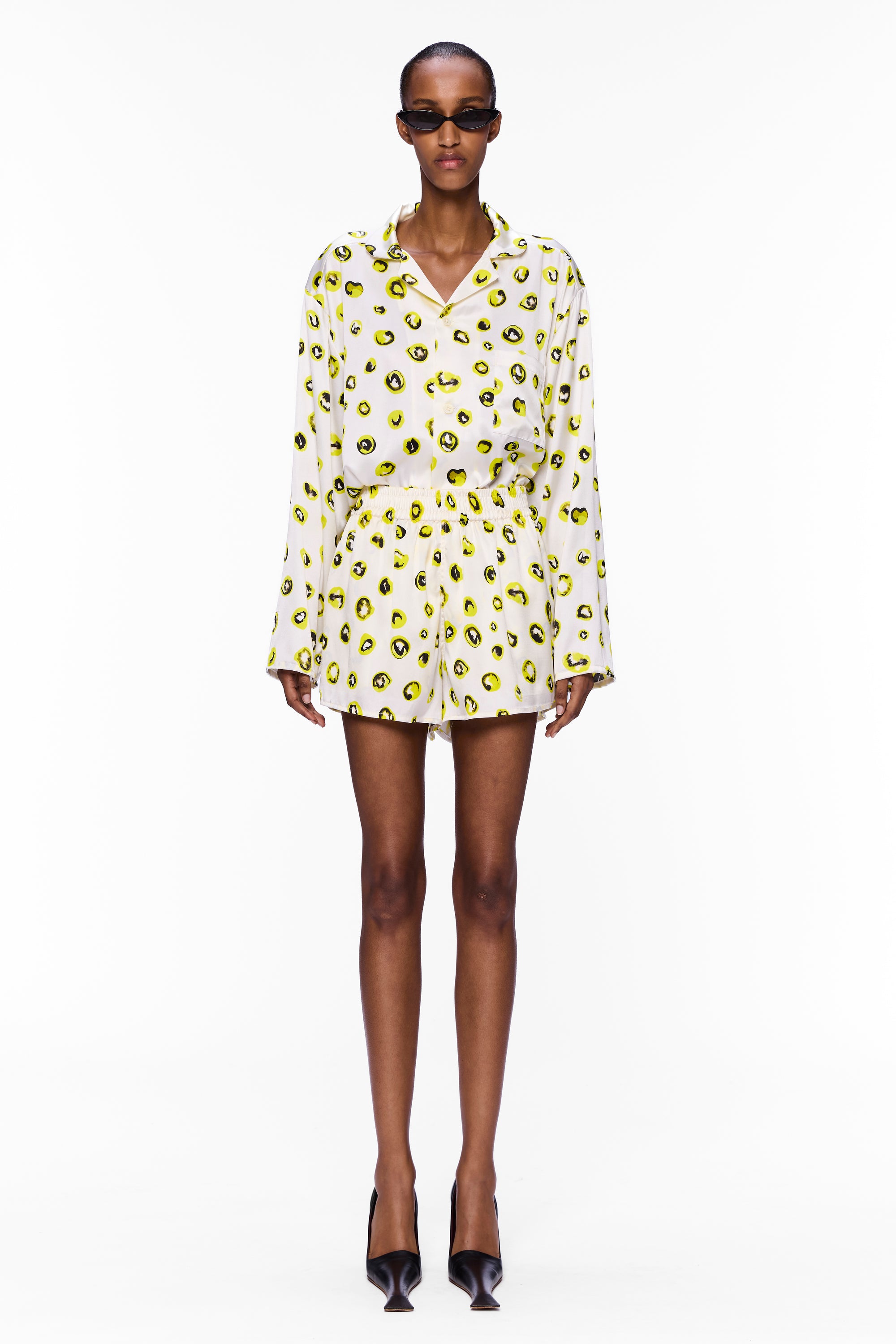 The High Waisted Short : Silk