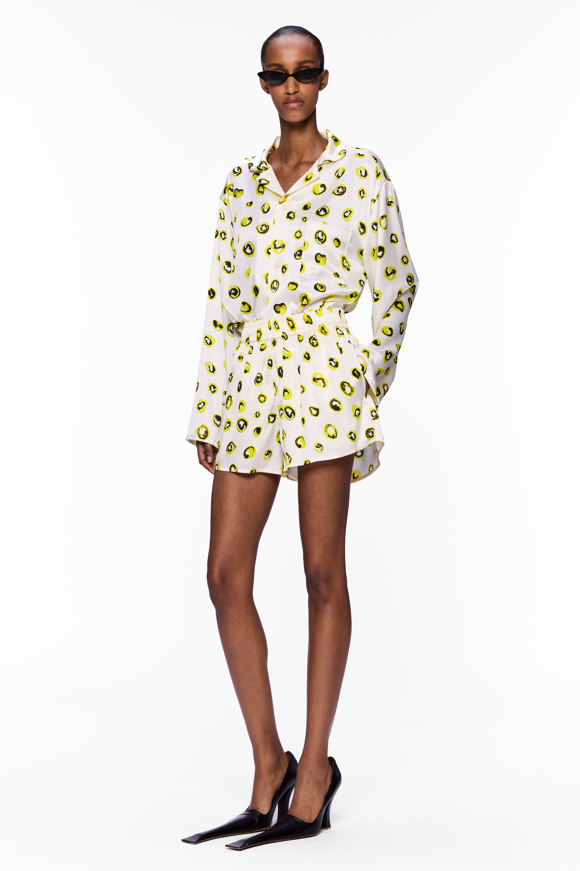 The High Waisted Short : Silk