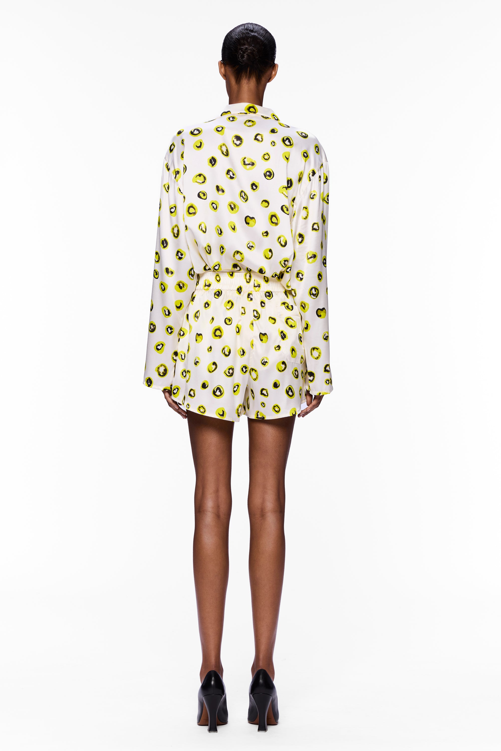 The High Waisted Short : Silk