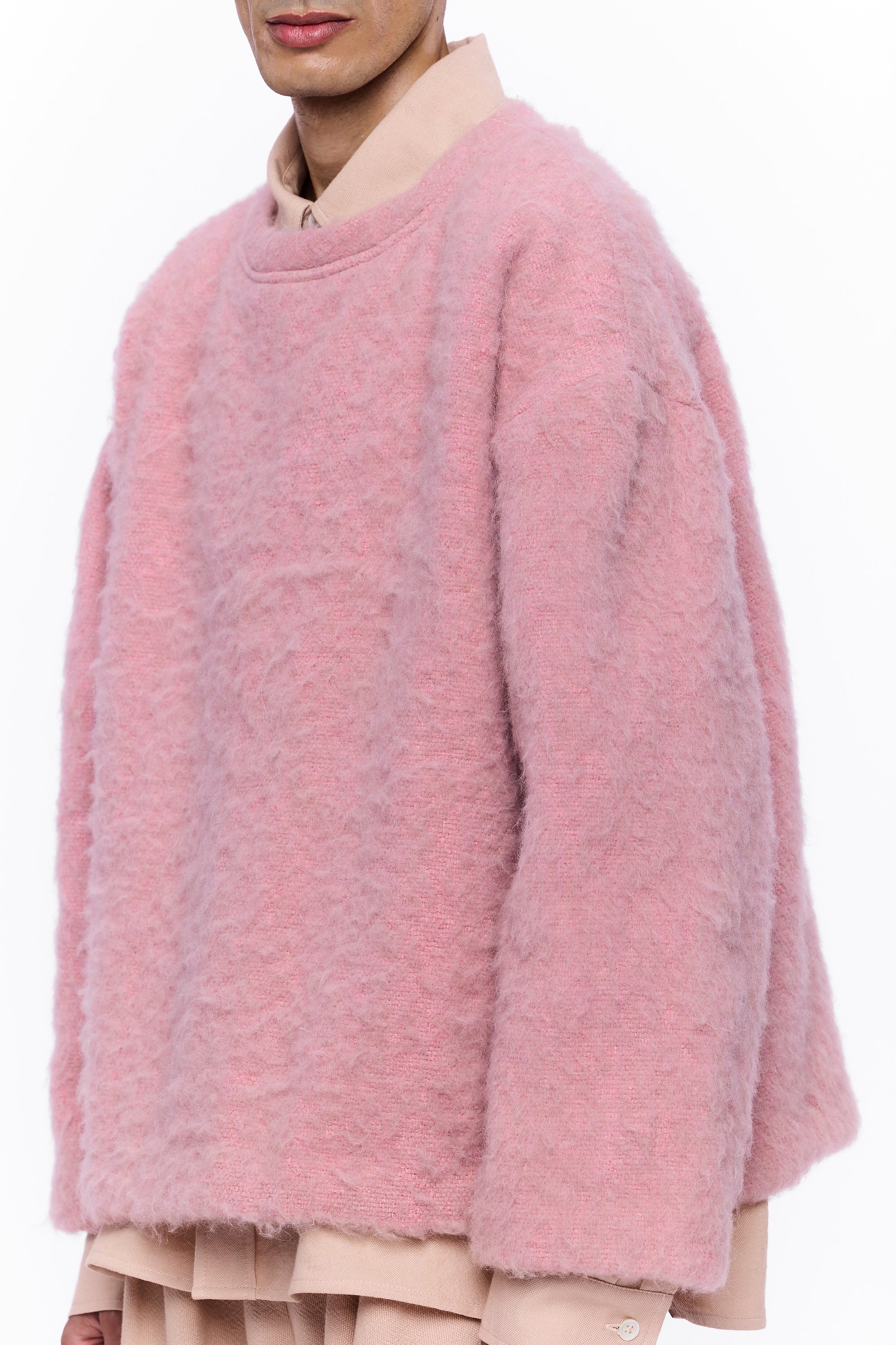 The Sweater : Vieux Rose Wool