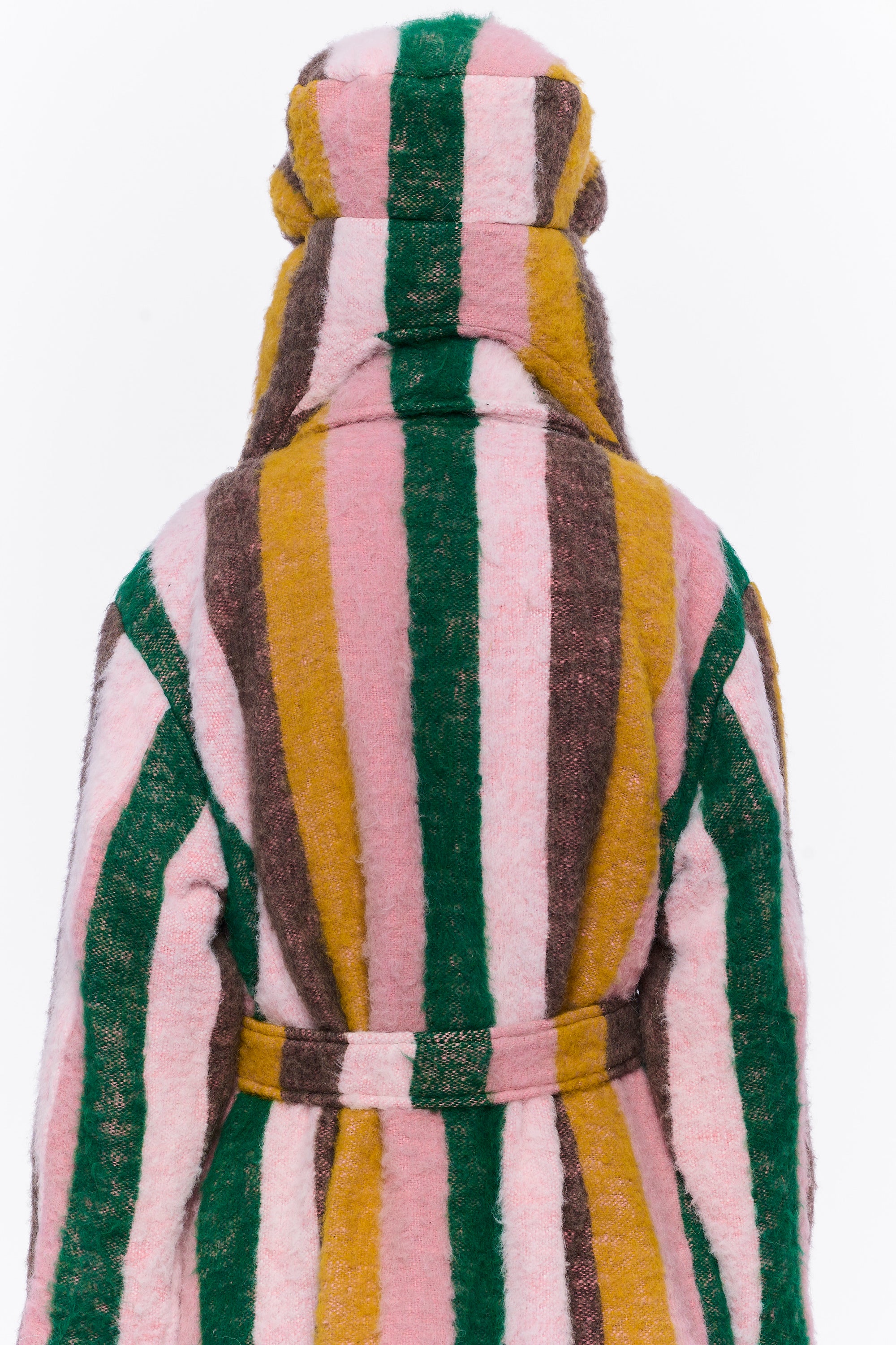 The Trapper Hat : Multicolor Stripe Wool