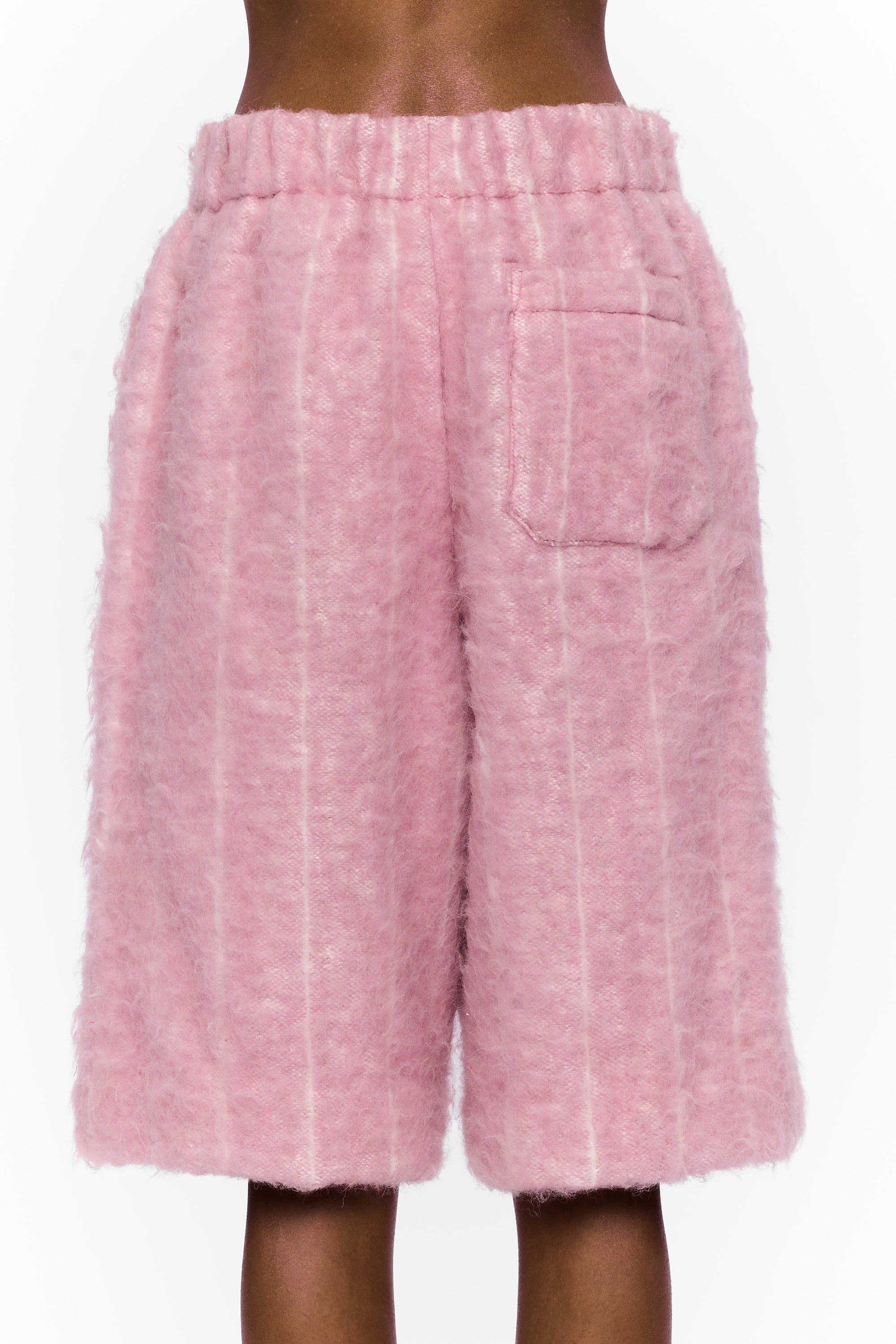 The Palazzo Short : Stripe 24 Wool