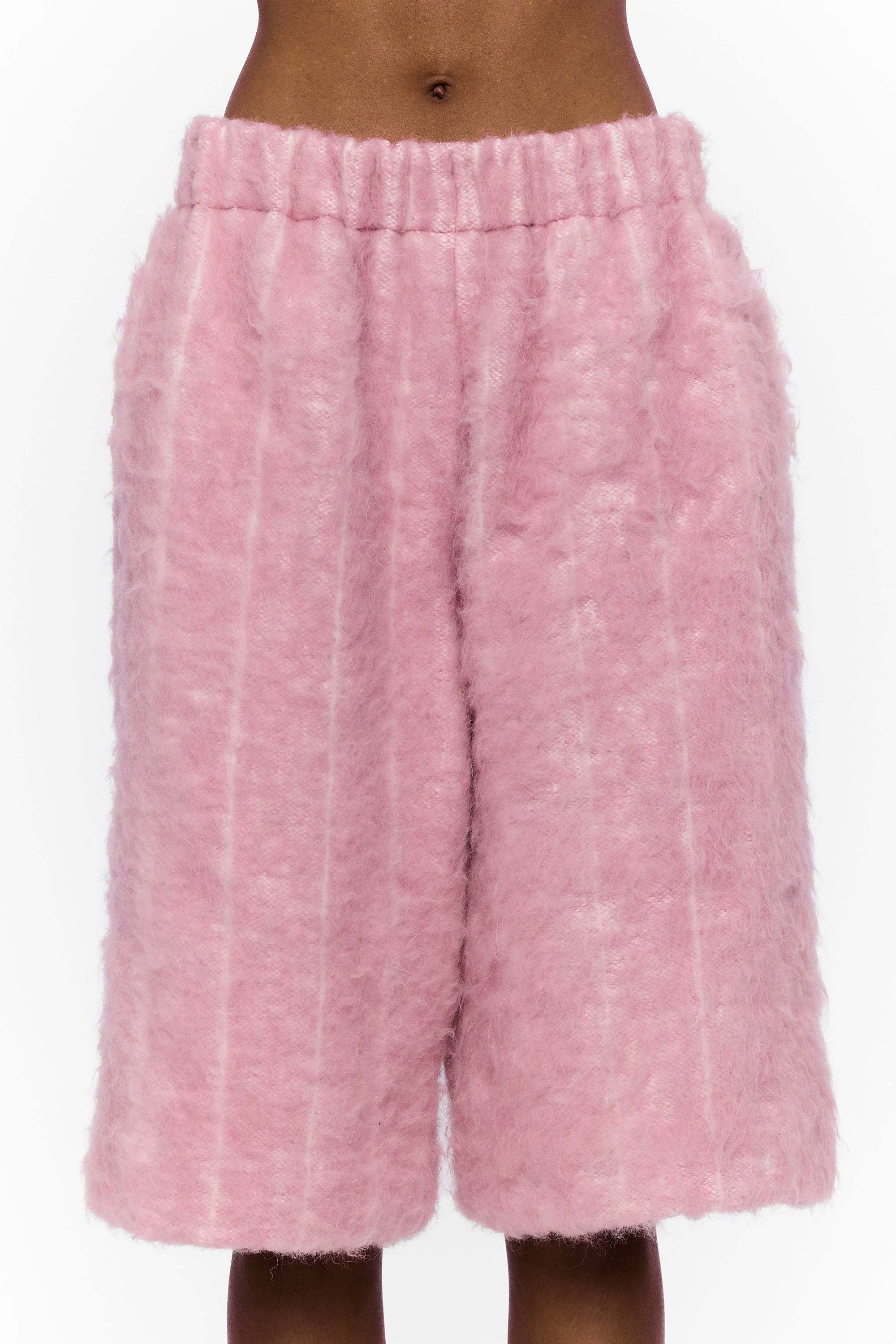 The Palazzo Short : Stripe 24 Wool