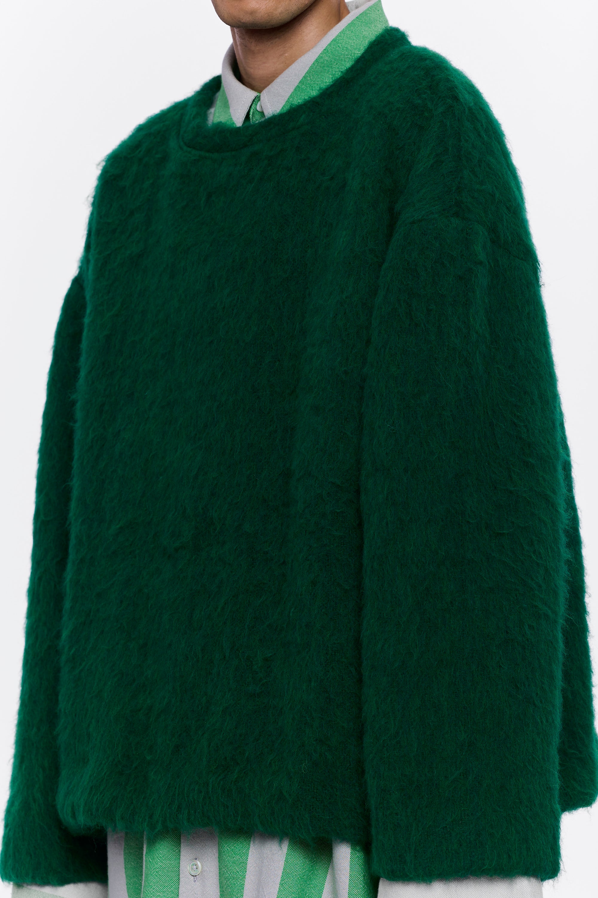 The Sweater : Eden Green Wool