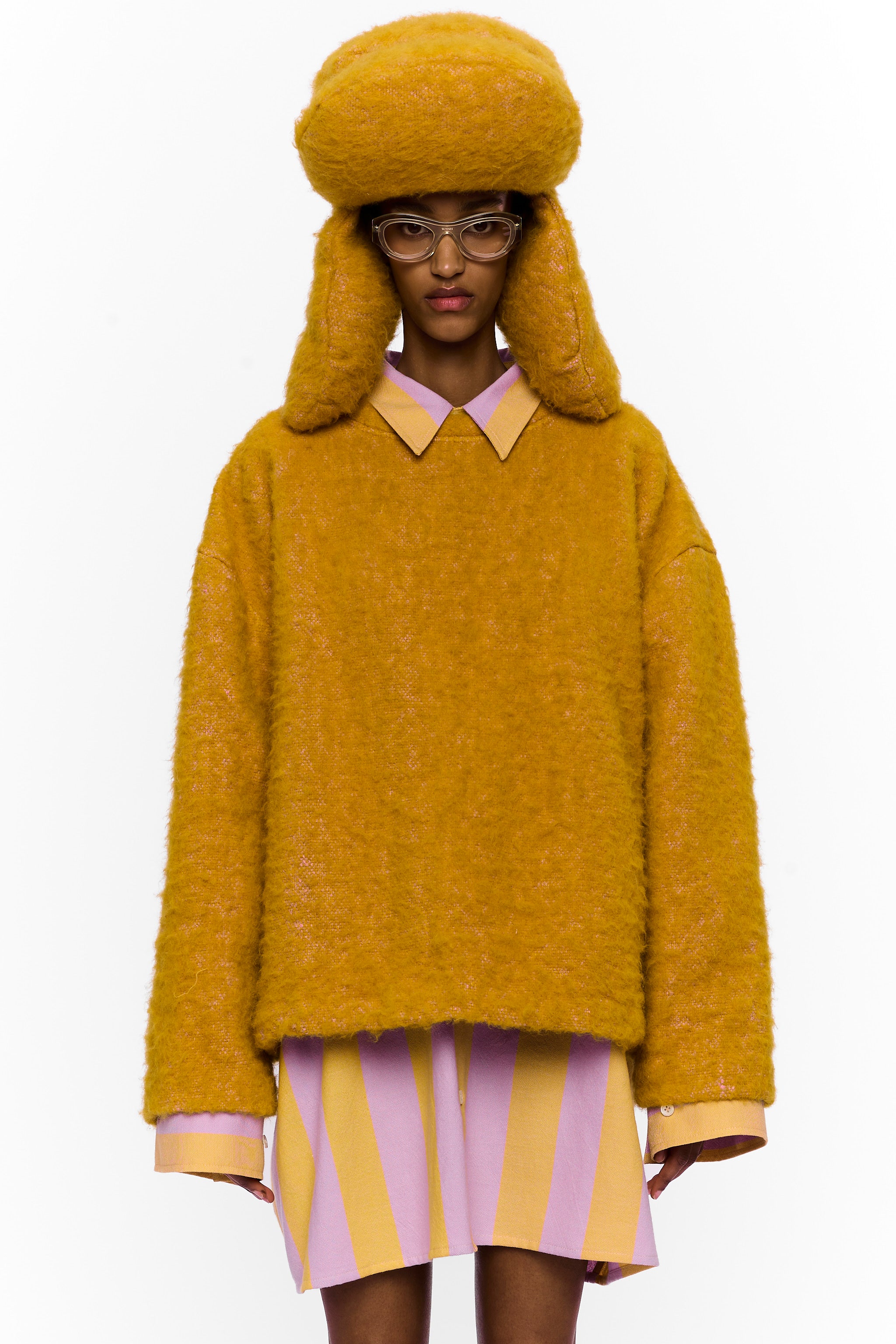 The Trapper Hat : Turmeric Wool