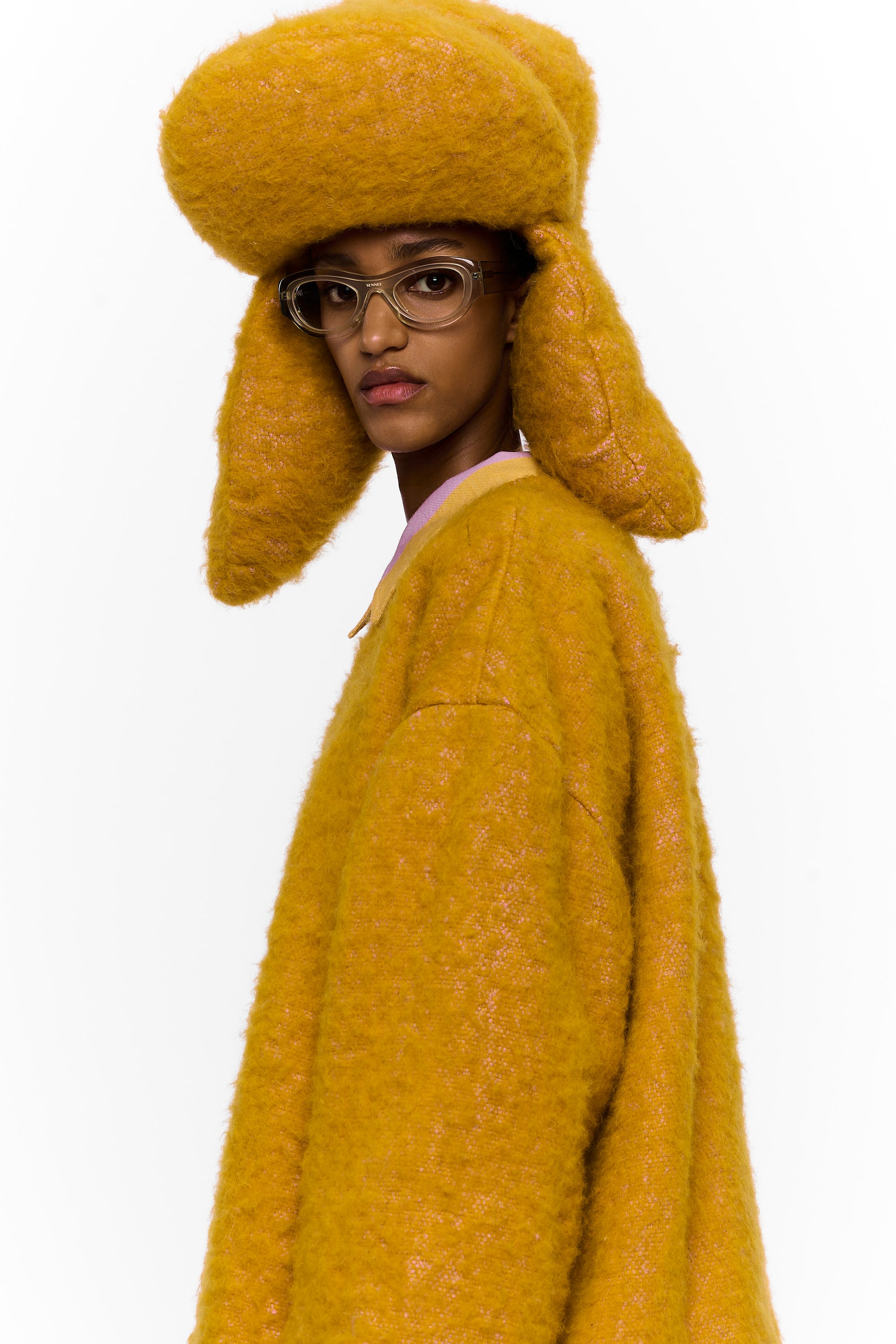 The Trapper Hat : Turmeric Wool
