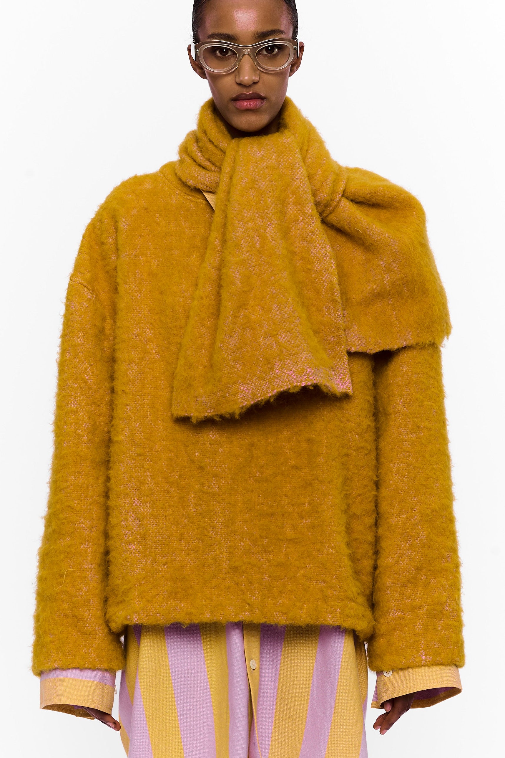 The Scarf : Turmeric Wool