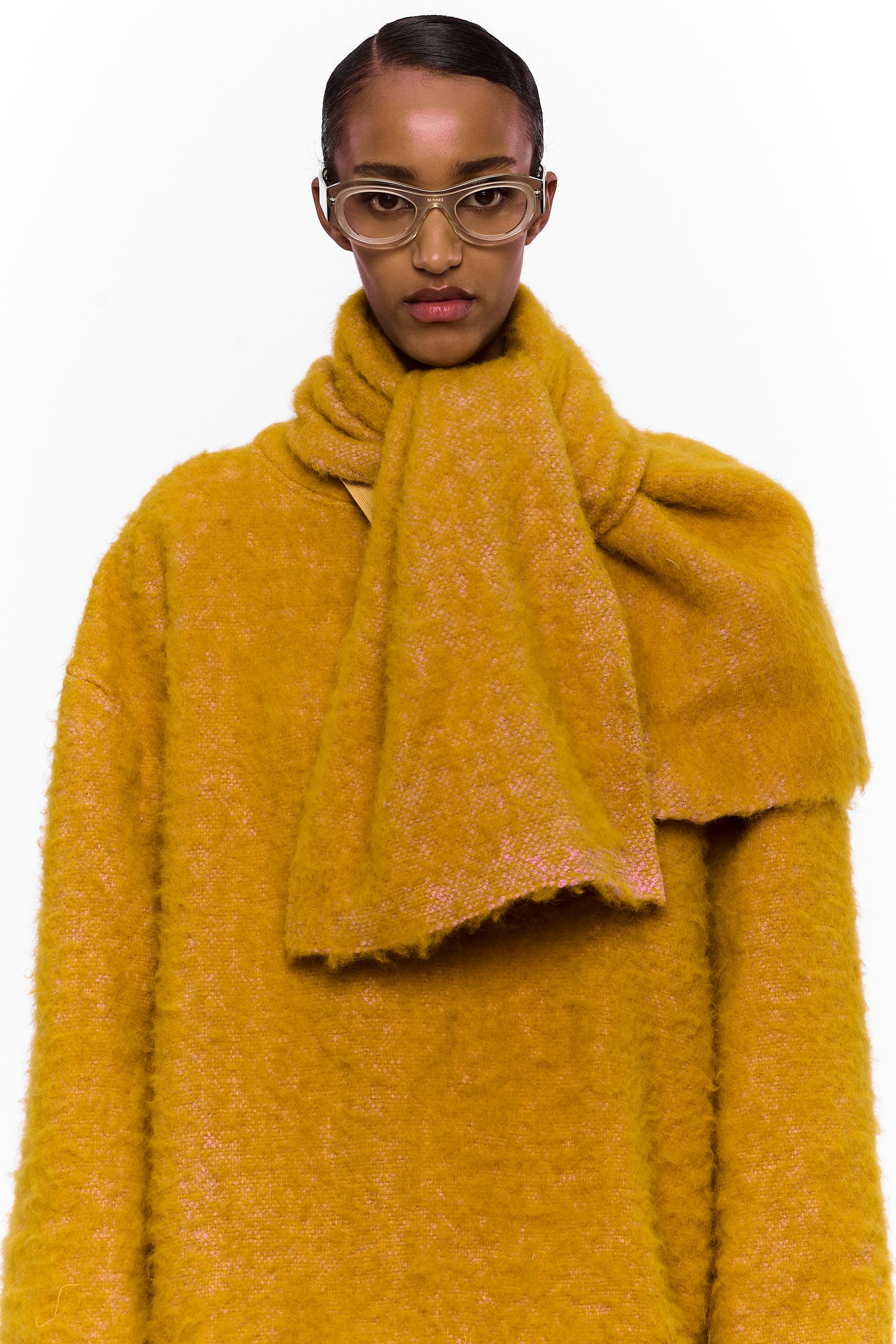The Scarf : Turmeric Wool