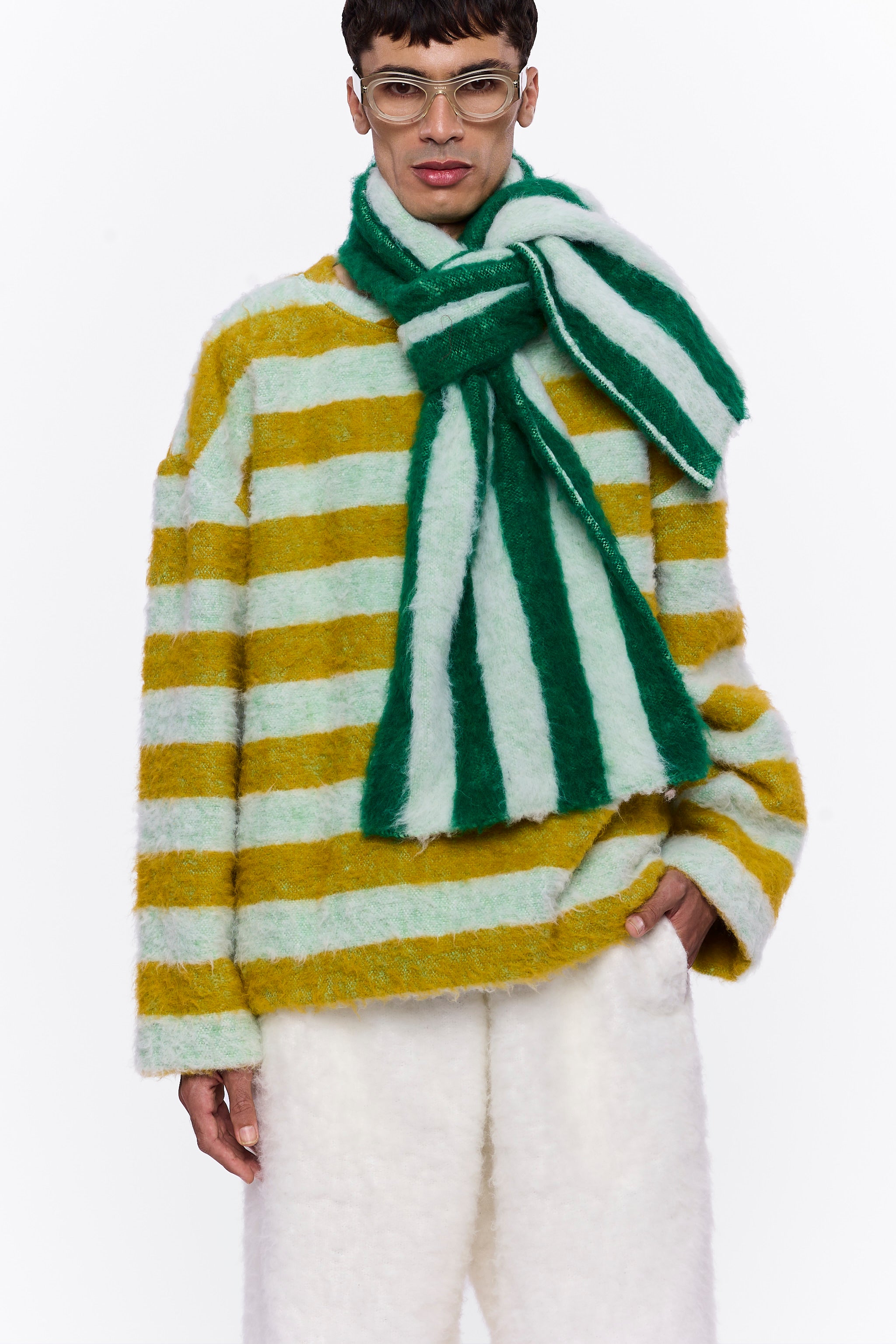 The Scarf : Stripe 27 Wool