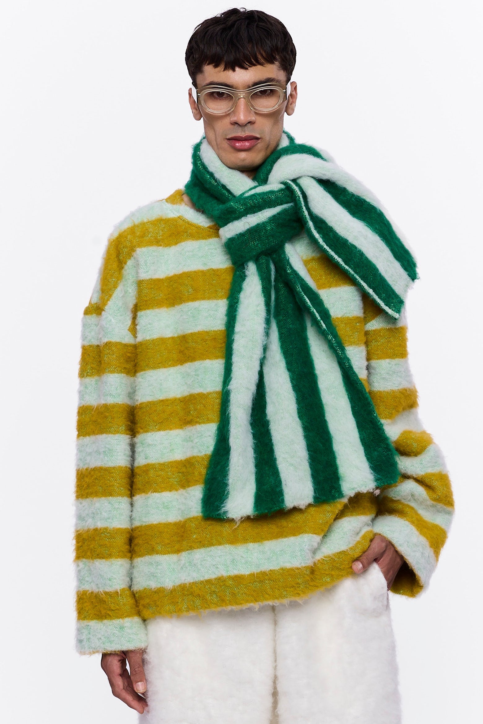 The Scarf : Stripe 27 Wool