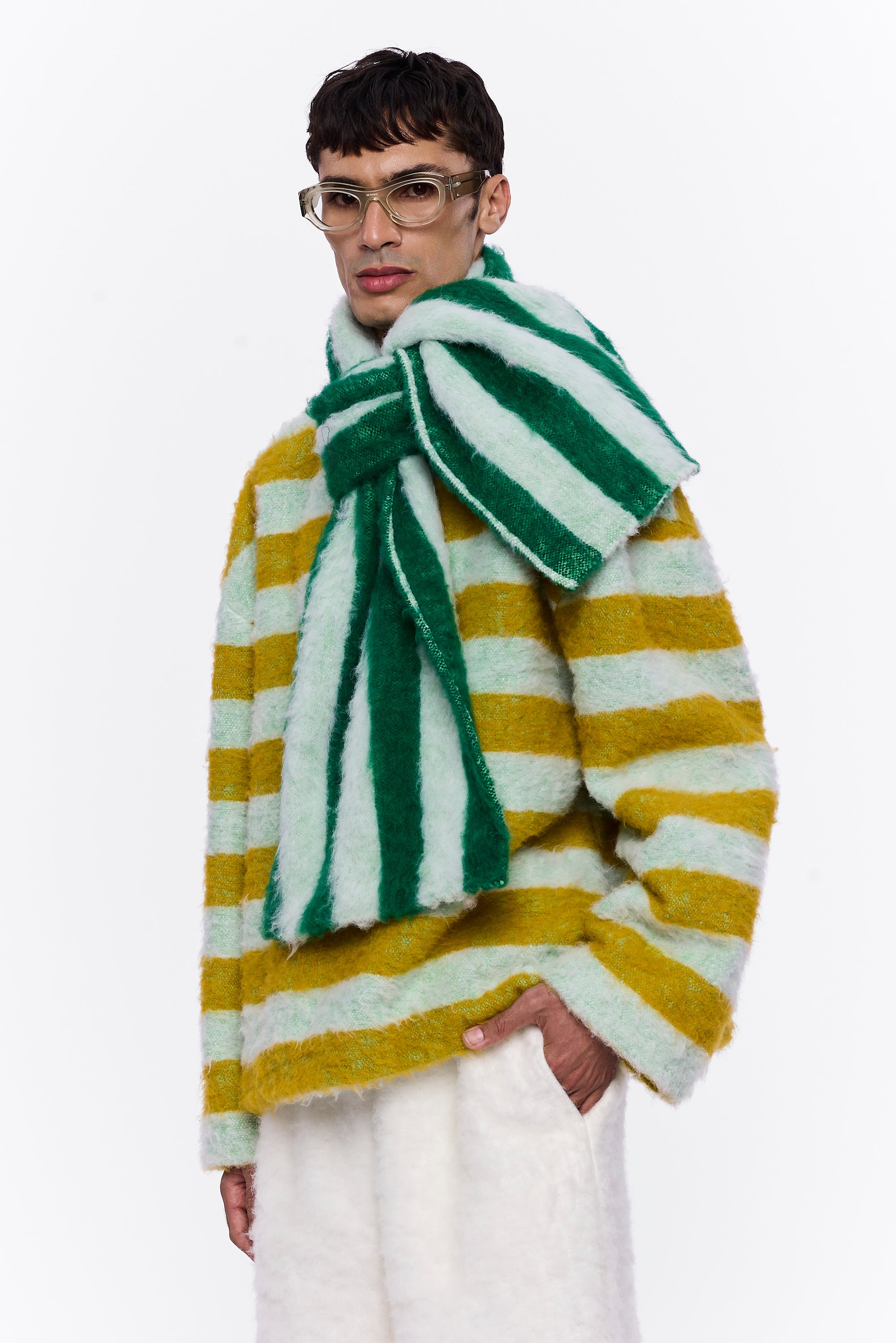 The Scarf : Stripe 27 Wool