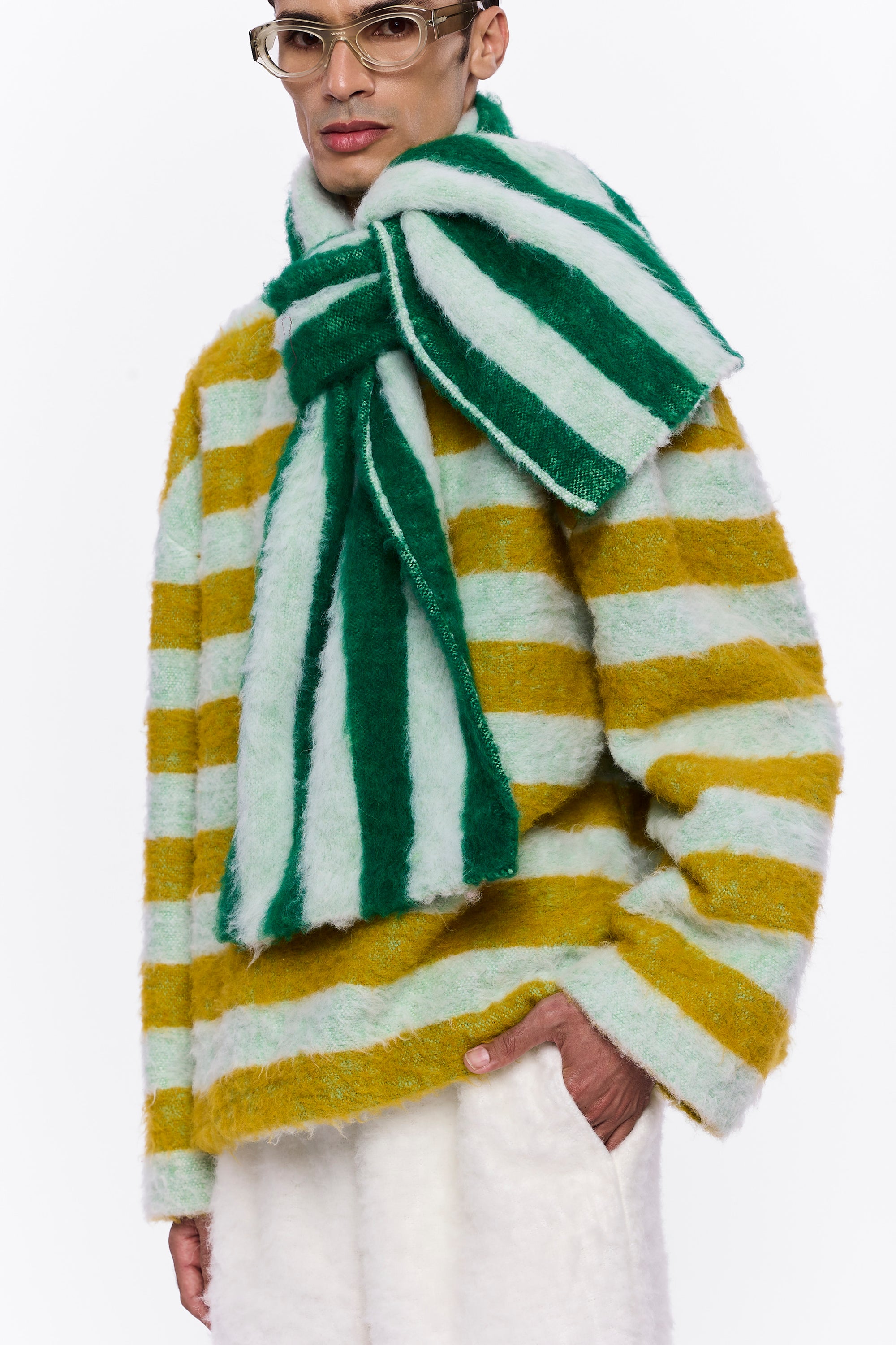The Scarf : Stripe 27 Wool