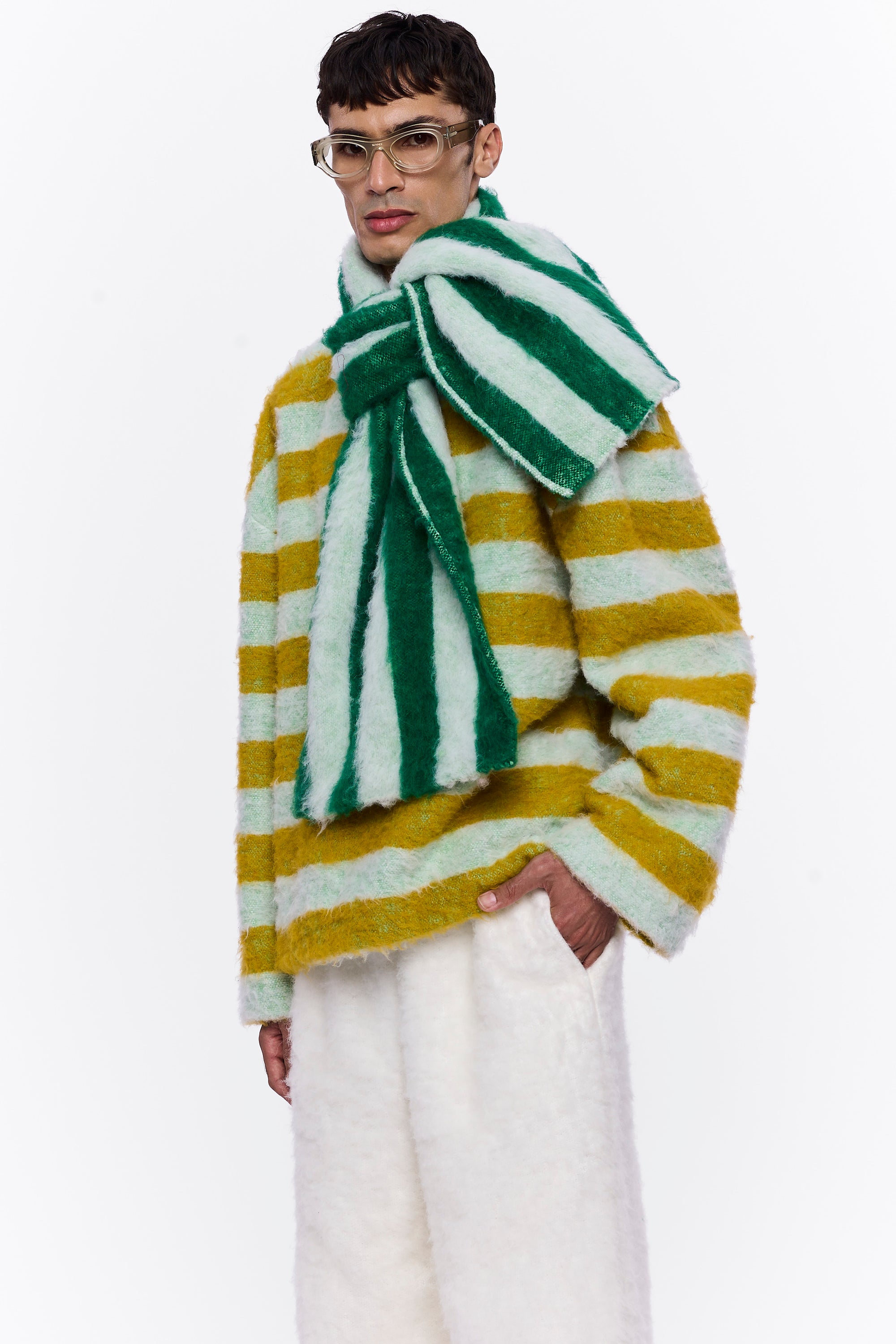 The Scarf : Stripe 27 Wool