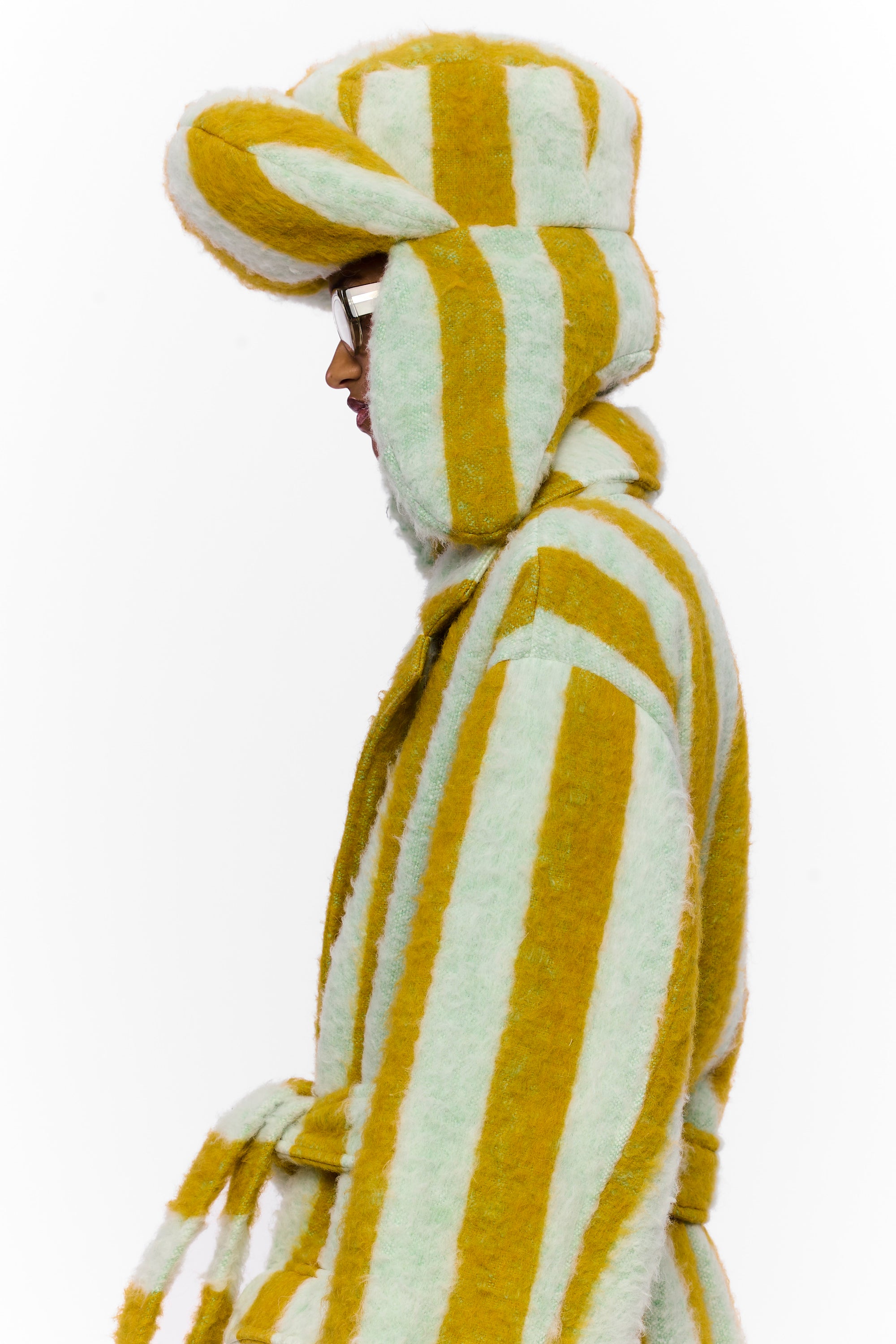 The Trapper Hat : Stripe 26 Wool
