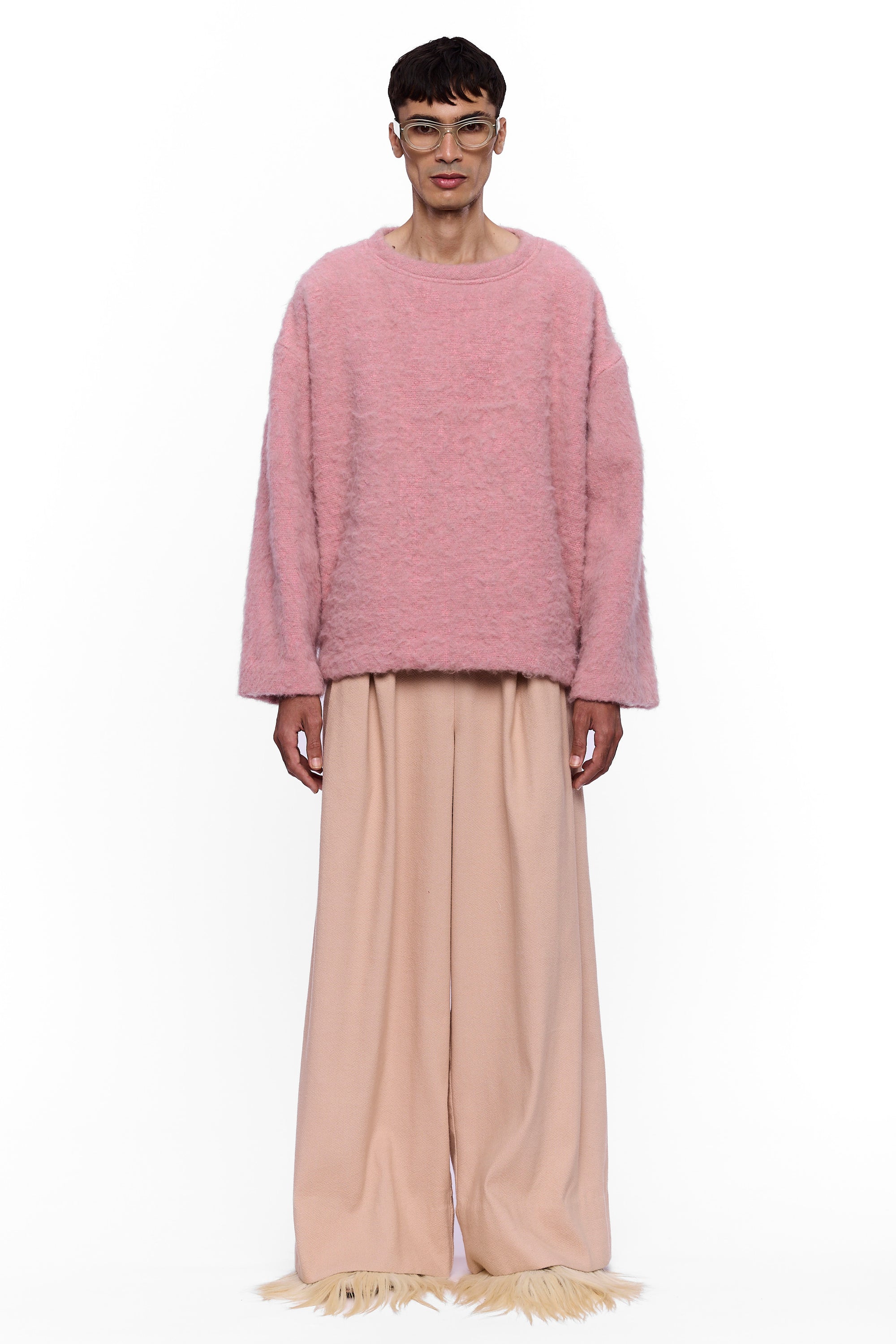 The Sweater : Vieux Rose Wool