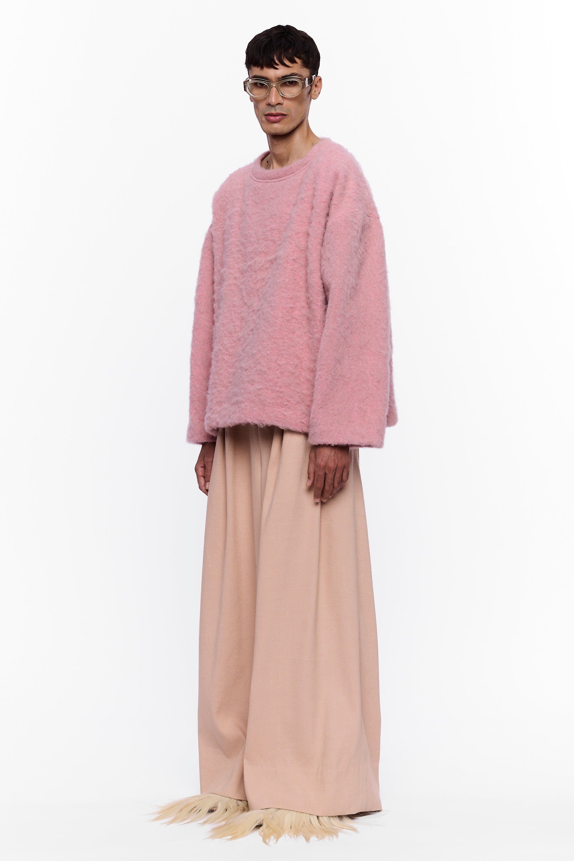 The Sweater : Vieux Rose Wool